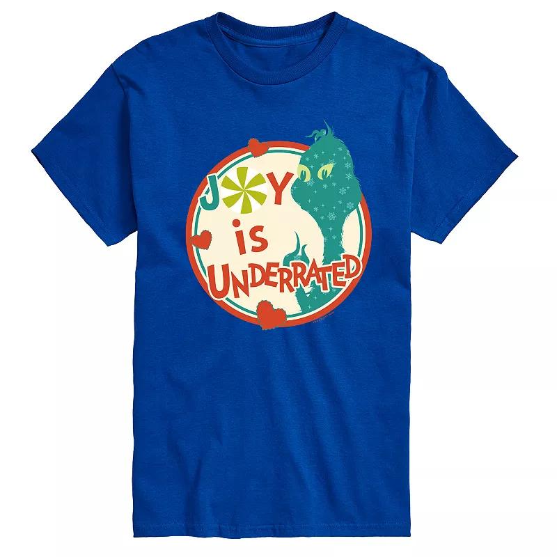 Men's Dr. Seuss The Grinch Joy Is Underrated Graphic Tee,  Product Image