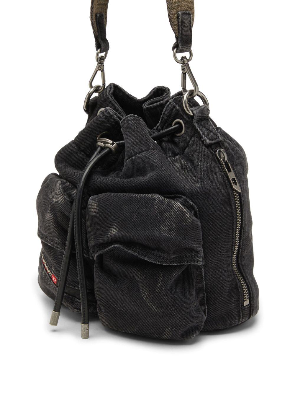 drawstring pocket shoulder bag Product Image