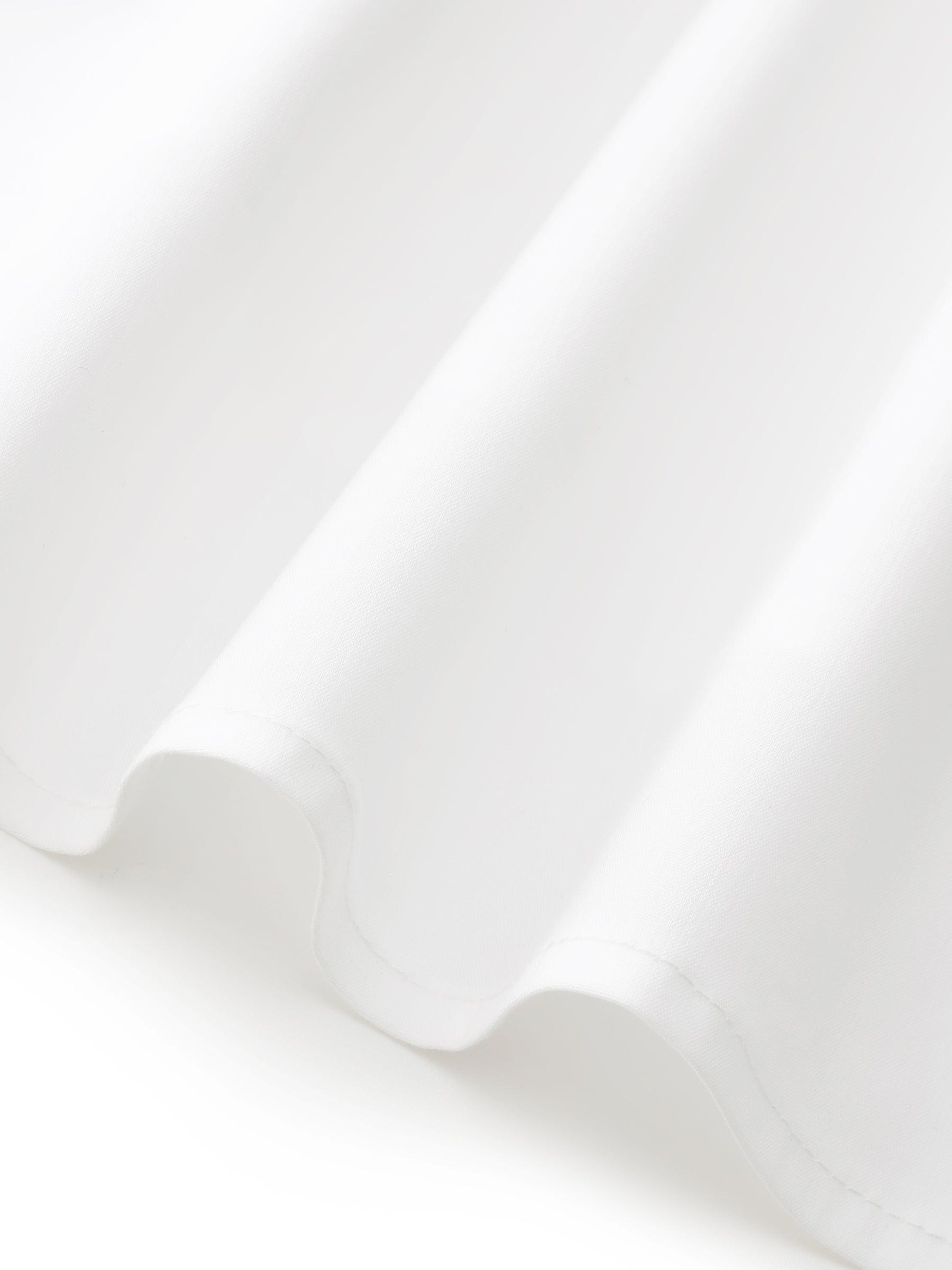 Volume Sleeve Women Pleat Neck Blouse Product Image