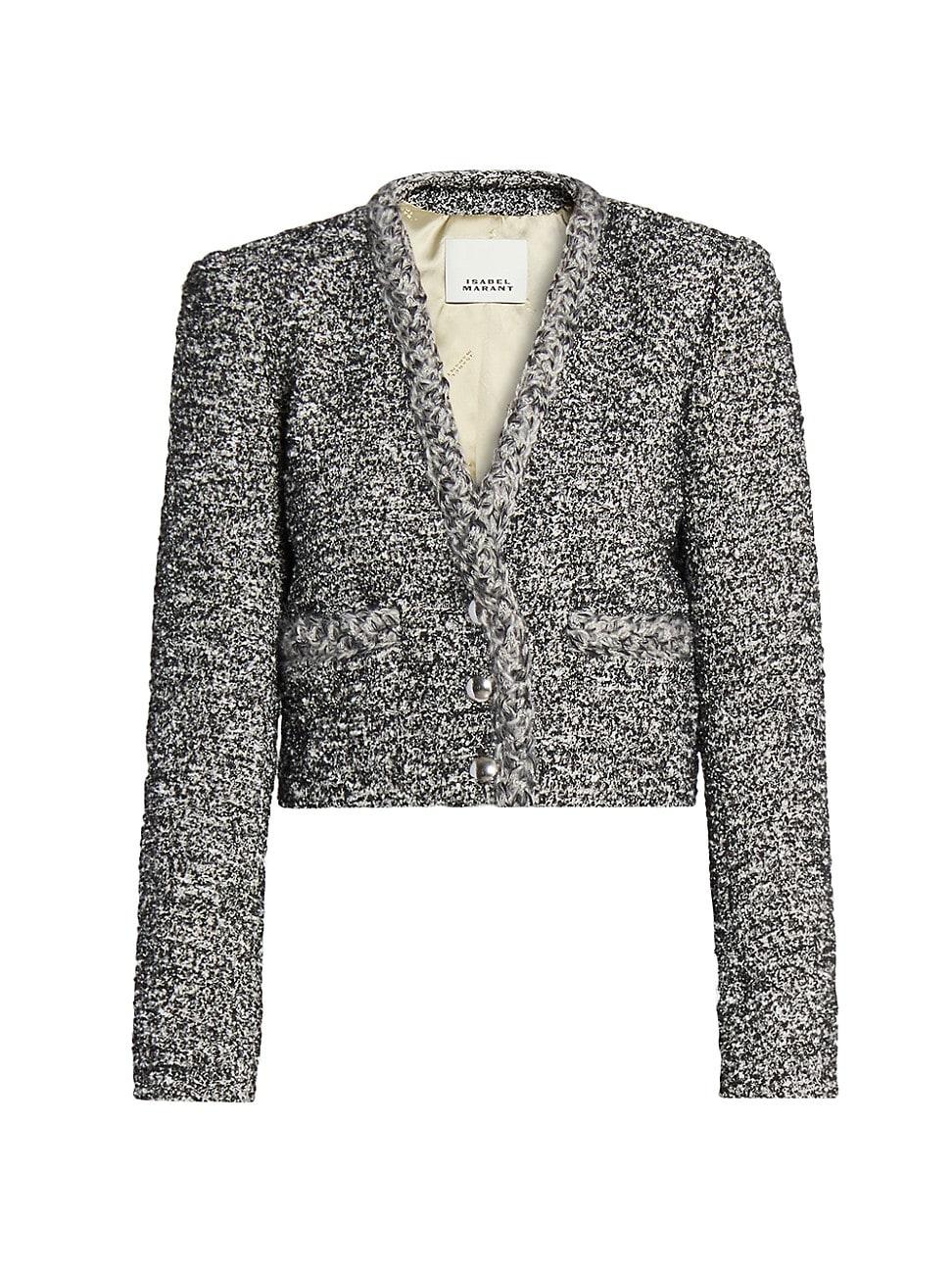 Womens Gwendoline Tweed Jacket Product Image
