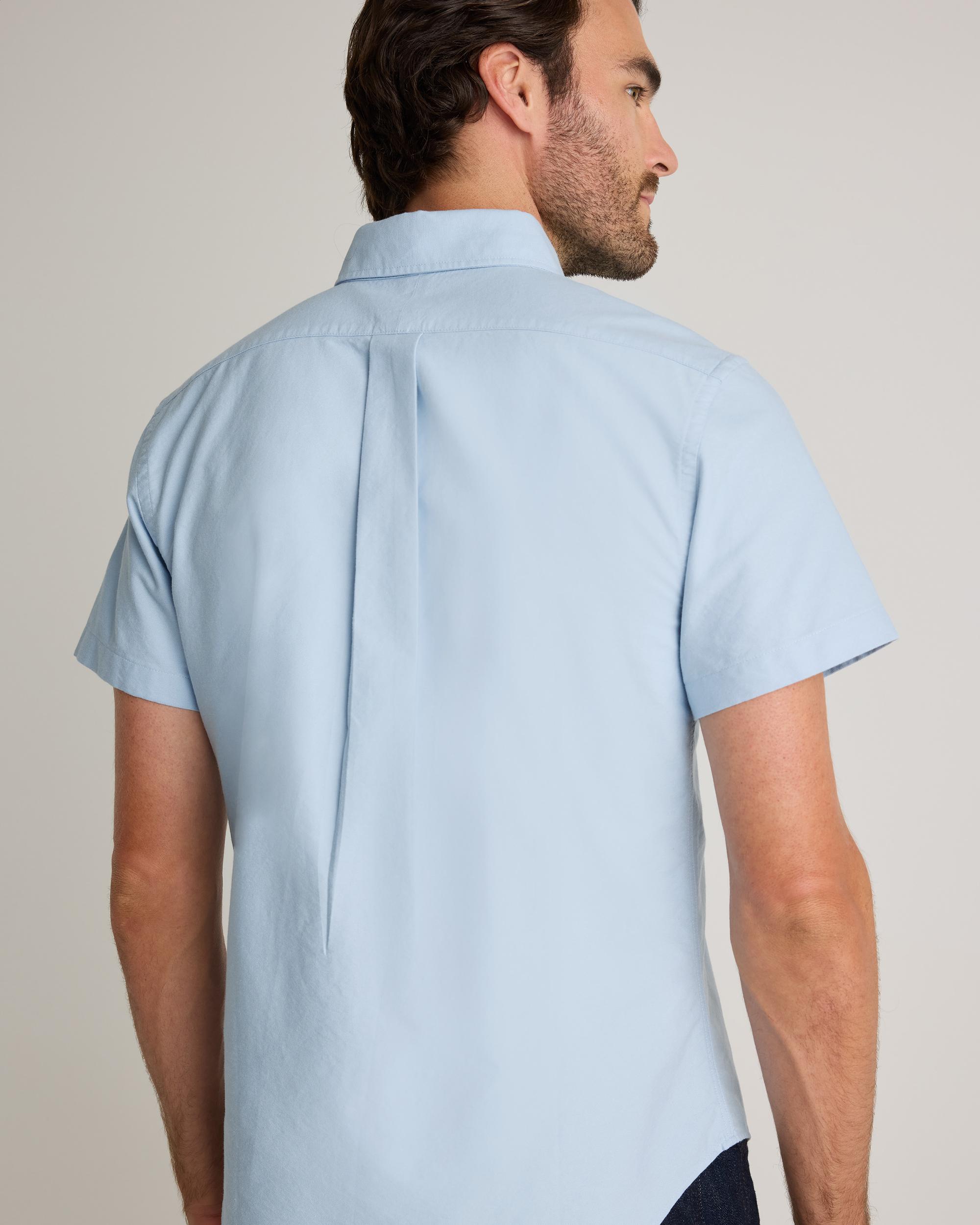 Quince | Men's Short Sleeve Oxford Shirt Organic Cotton Product Image