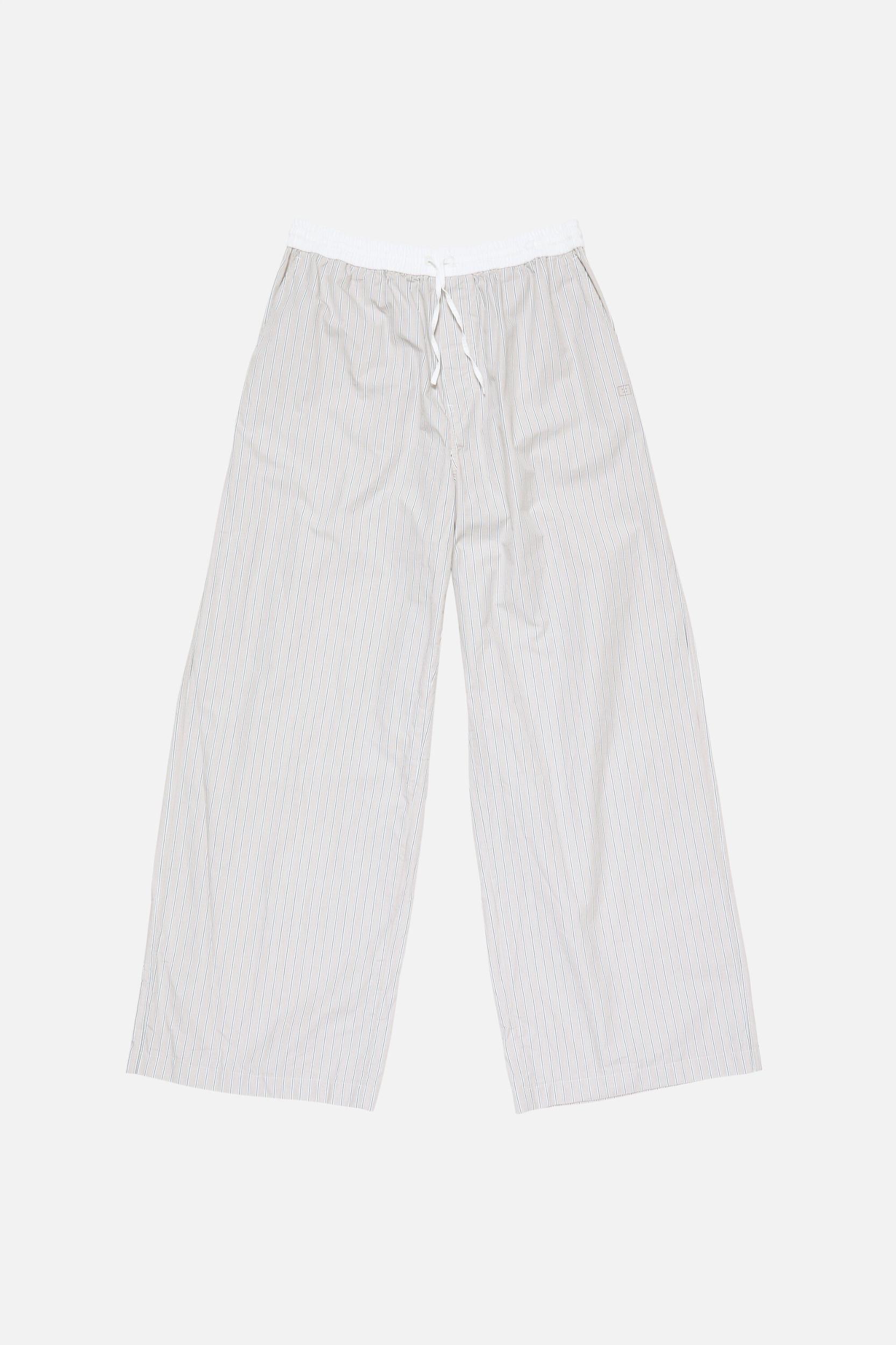 Striped cotton trousers Product Image