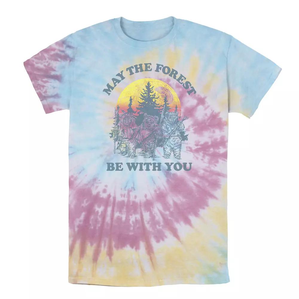 Men's Star Wars Ewok Sunset May The Forest Be With You Earth Day Tee, Boy's,  Product Image