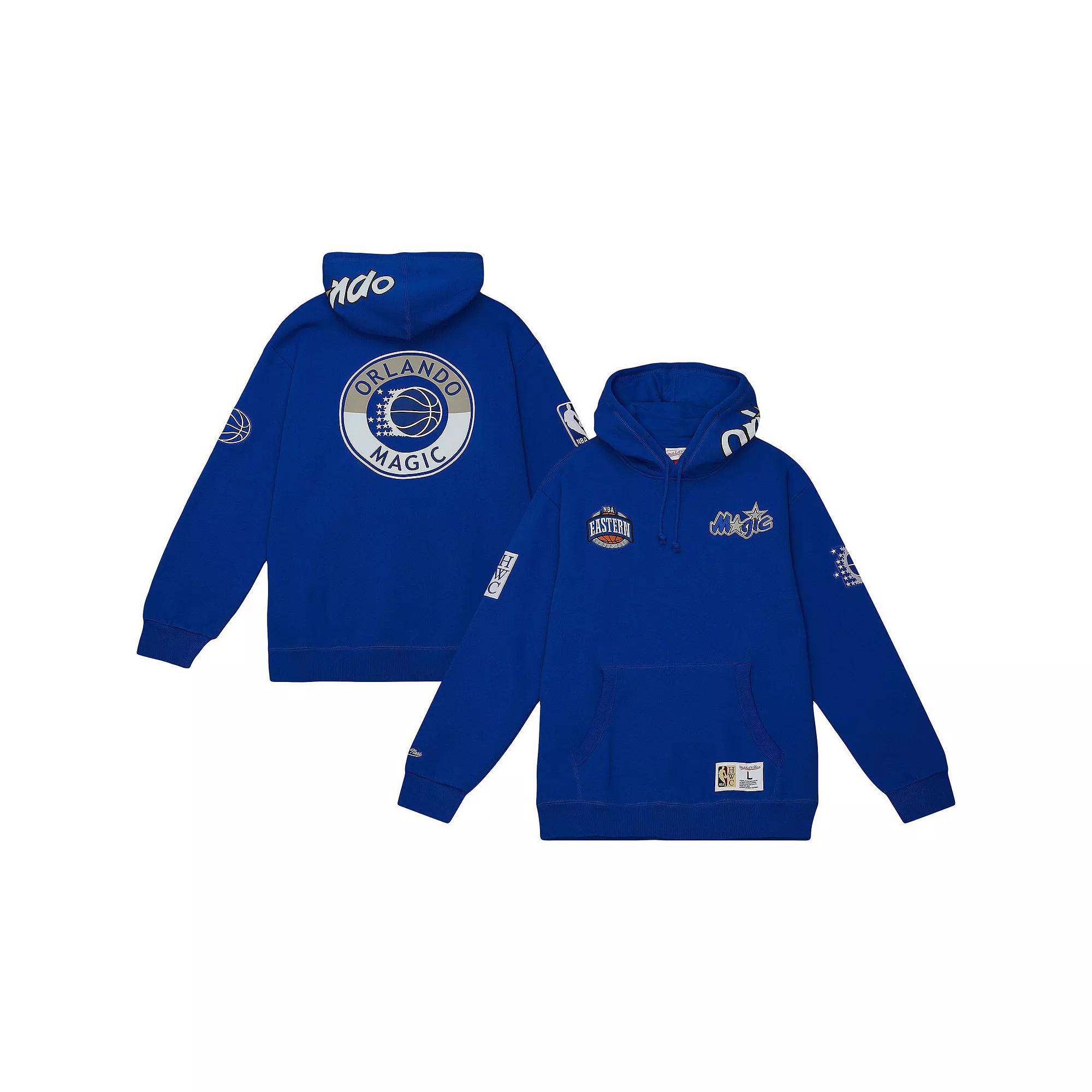 Men's Mitchell & Ness Blue Orlando Magic City Collection Heritage Hoodie, Size: Small, Mag Blue Product Image