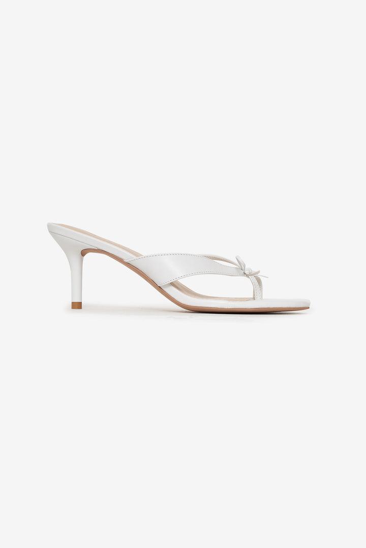 Elea Heel — White Product Image