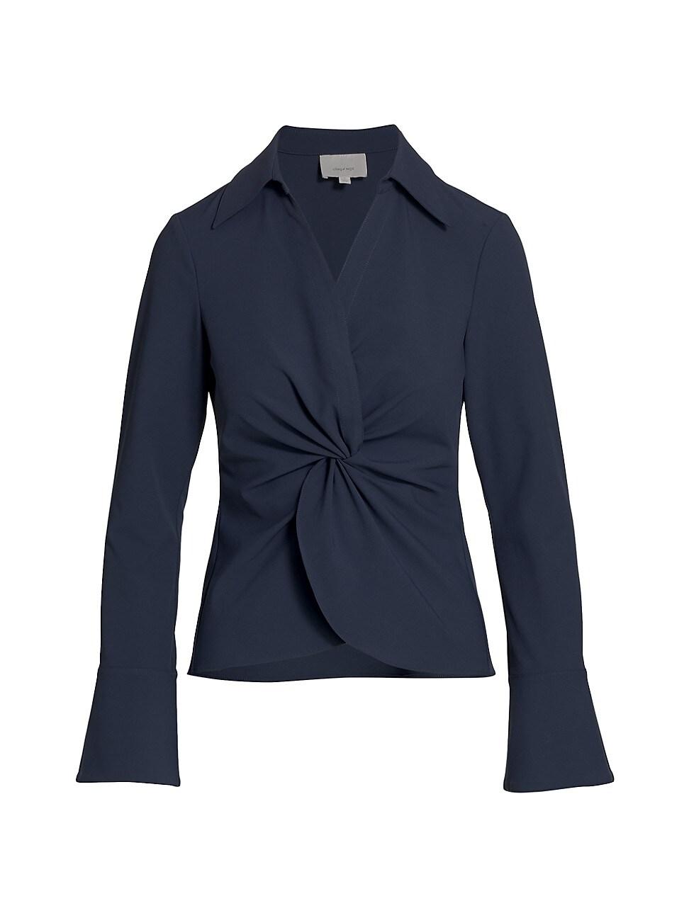 Womens Mckenna Twist-Front Blouse Product Image