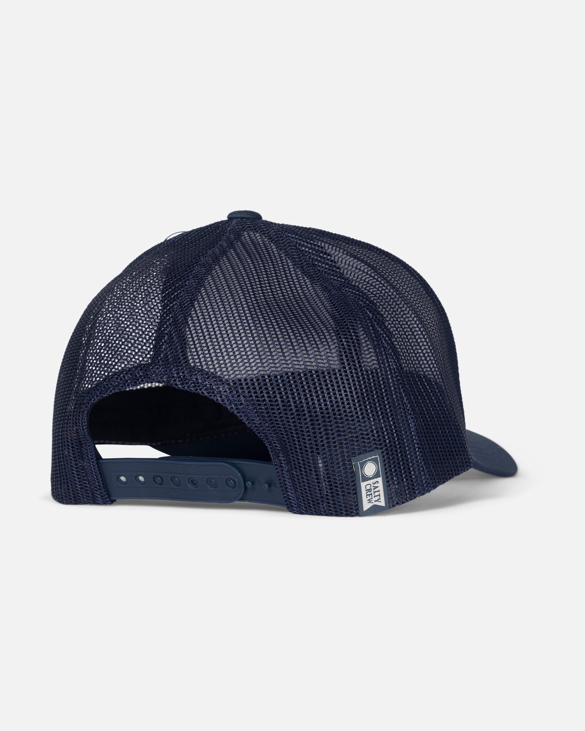 Marina Retro Trucker - White/Navy Product Image
