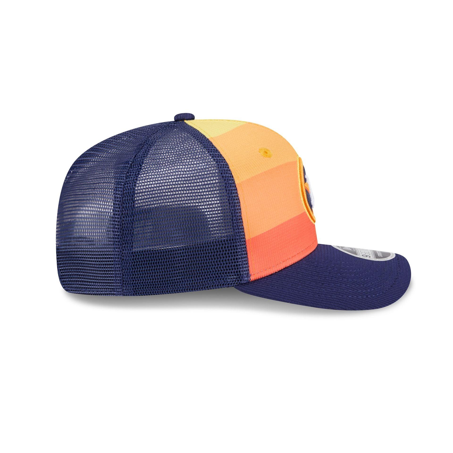 Houston Astros 2025 Batting Practice 9SEVENTY Trucker Hat Male Product Image