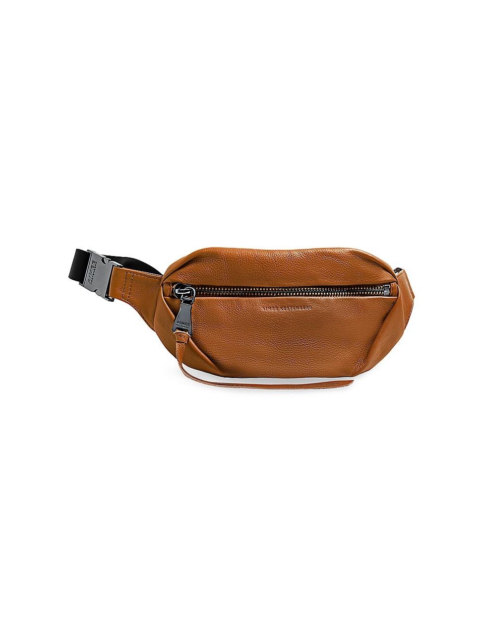 Womens Milan Leather Bum Bag Product Image