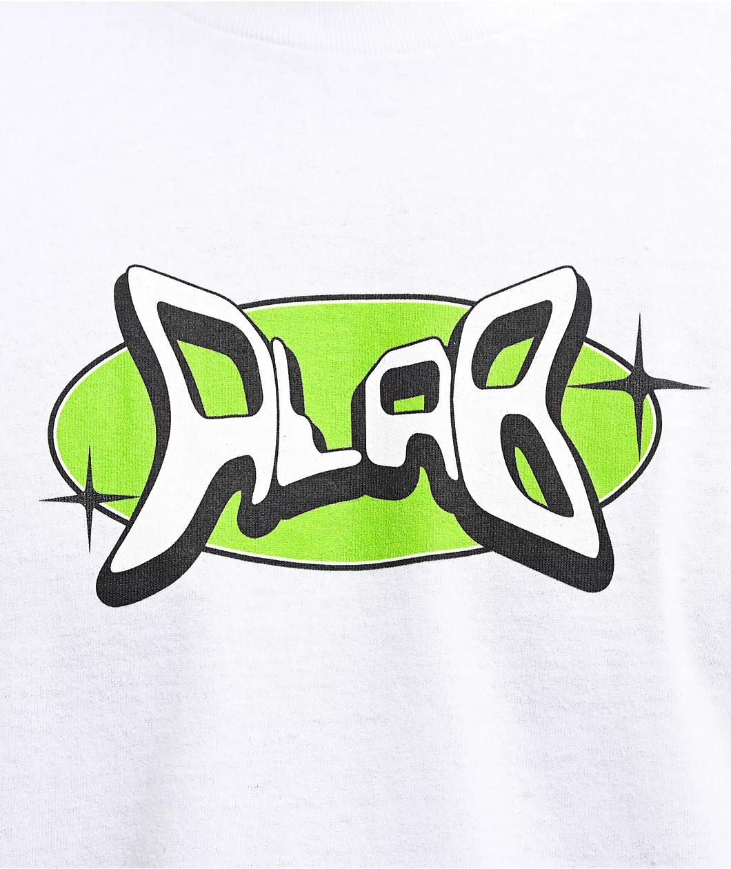 A.LAB Y2KRunk White Long Sleeve T-Shirt Product Image