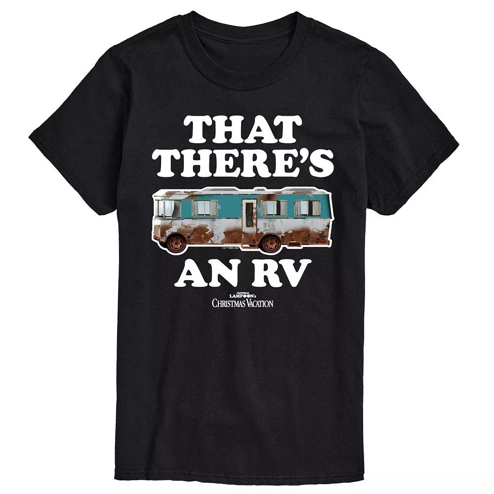 Big & Tall National Lampoon's Christmas Vacation That There's An RV Graphic Tee, Men's,  Product Image