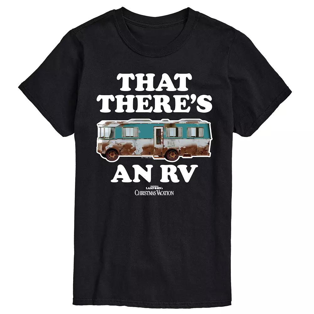 Big & Tall National Lampoon's Christmas Vacation That There's An RV Graphic Tee, Men's,  Product Image