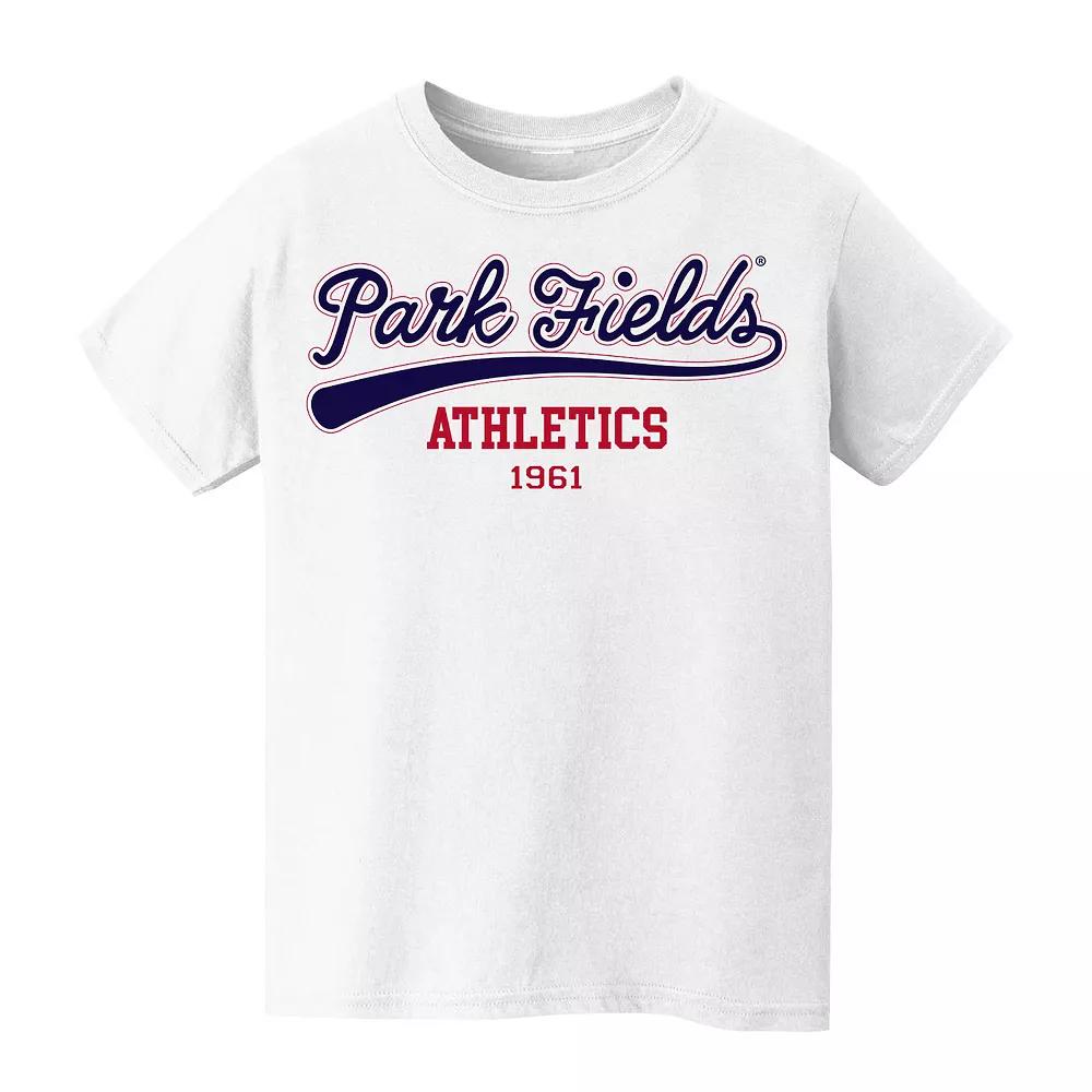 Kid's 8-20 Sixty One Navy and Red Graphic Tee, Kids Unisex,  Product Image