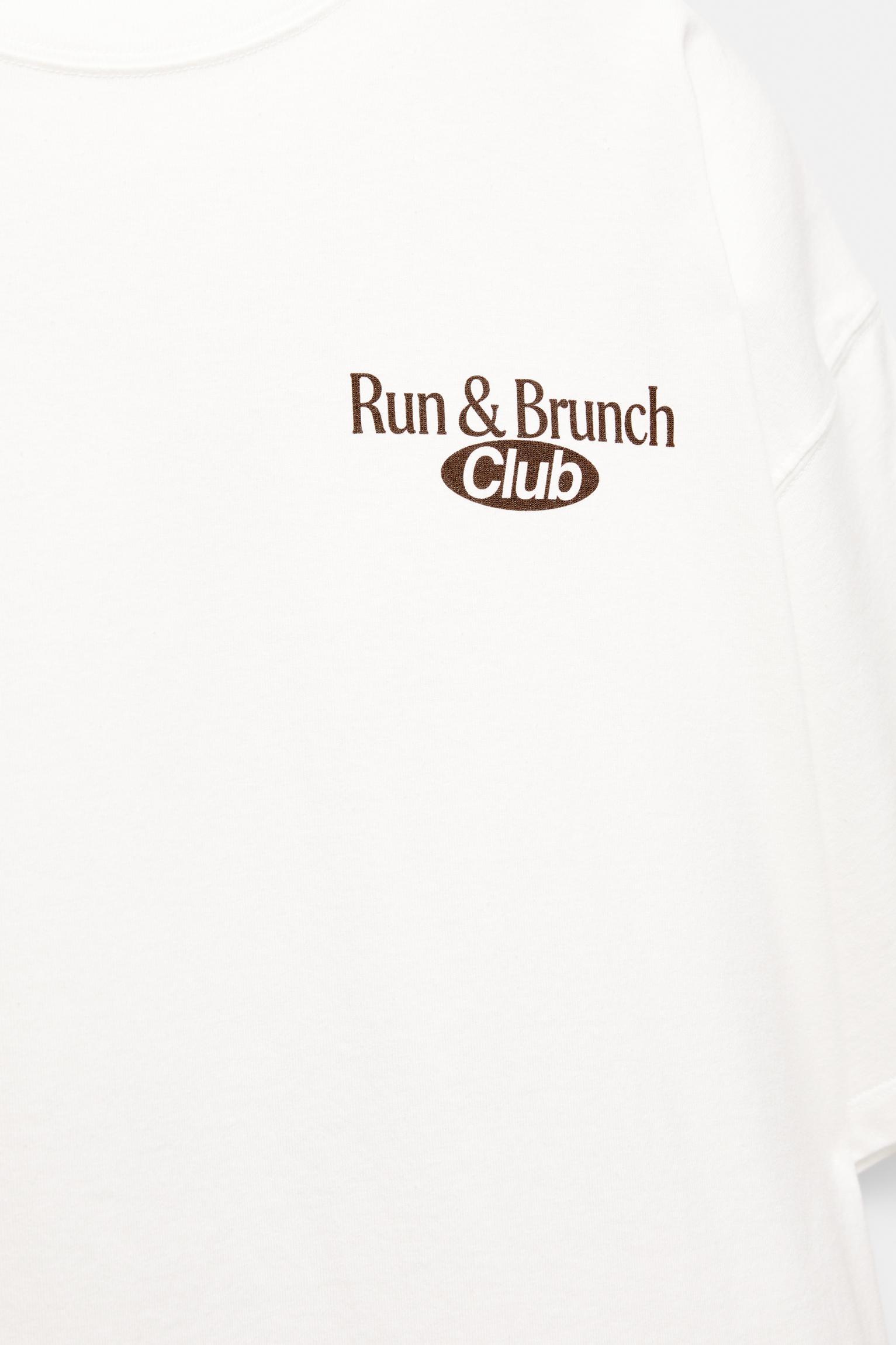 'Run & Brunch' T-shirt Product Image
