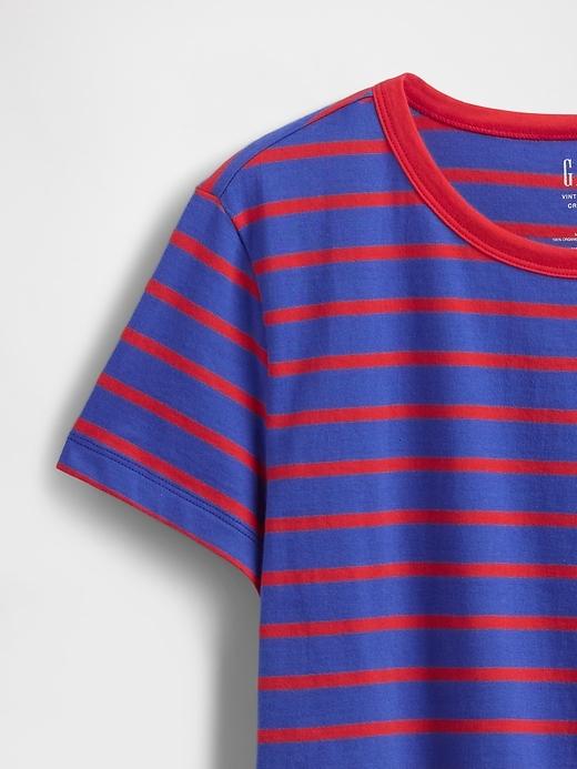 Organic Cotton VintageSoft Crop T-Shirt Product Image