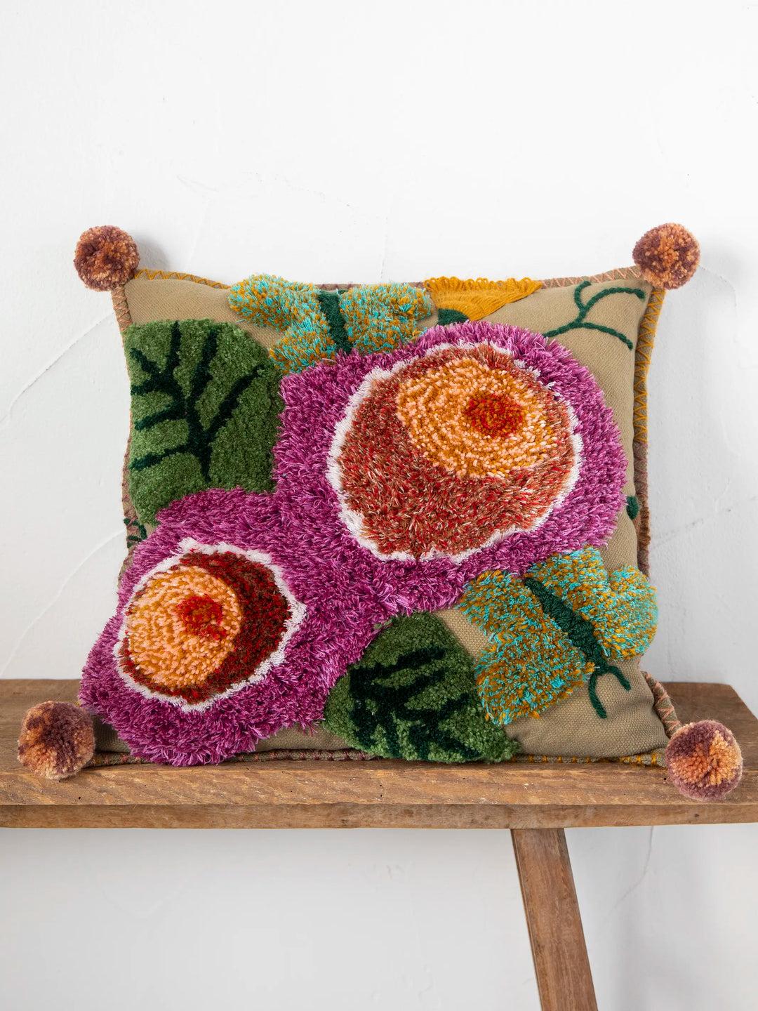 Tufted Pom Pom Pillow Product Image