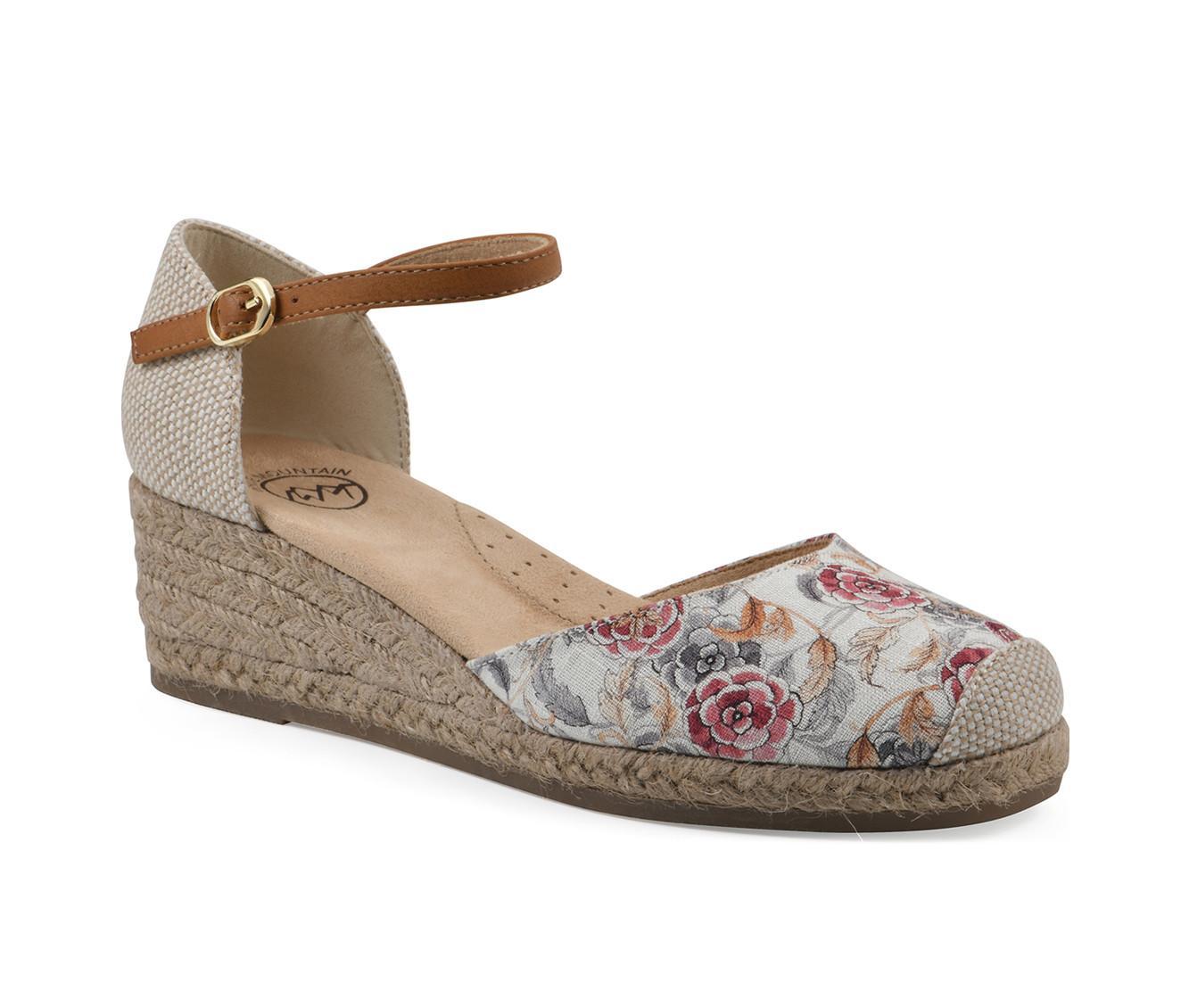 Women's White Mountain Maintain Wedge Sandals Product Image