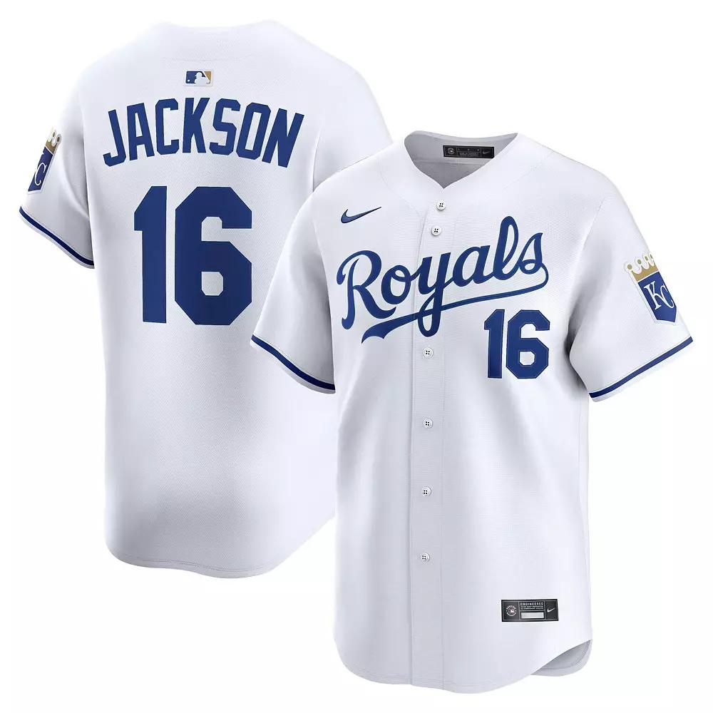 Men's Nike Bo Jackson White Kansas City Royals Home Limited Player Jersey,  Product Image