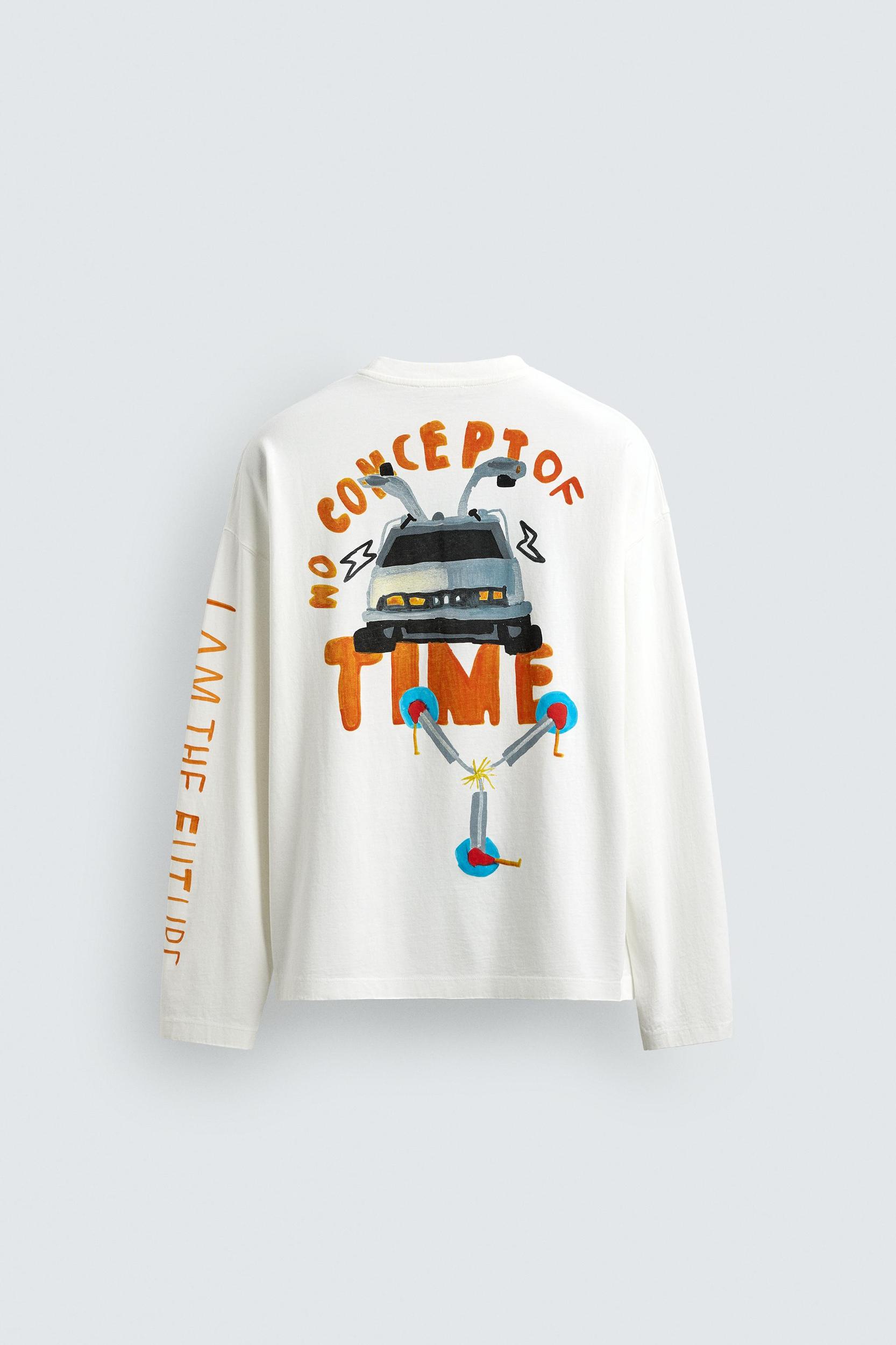 BACK TO THE FUTURE© UCS LLC AND AMBLIN X DYLAN´S T-SHIRT CLUB X ZARA ILLUSTRATION T-SHIRT Product Image