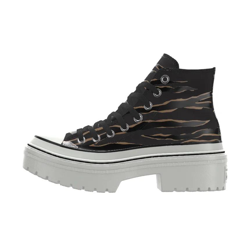 Custom Chuck Taylor All Star Lugged Heel Platform By You Product Image