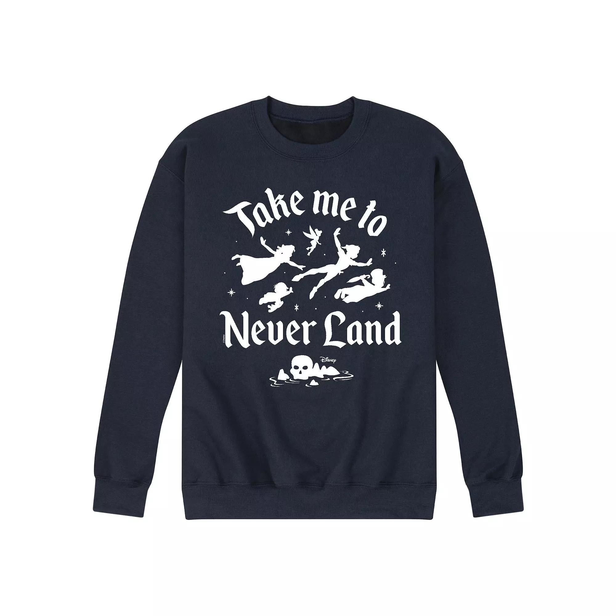 Disney's Peter Pan Men's Never Land Fleece Sweatshirt,  Product Image