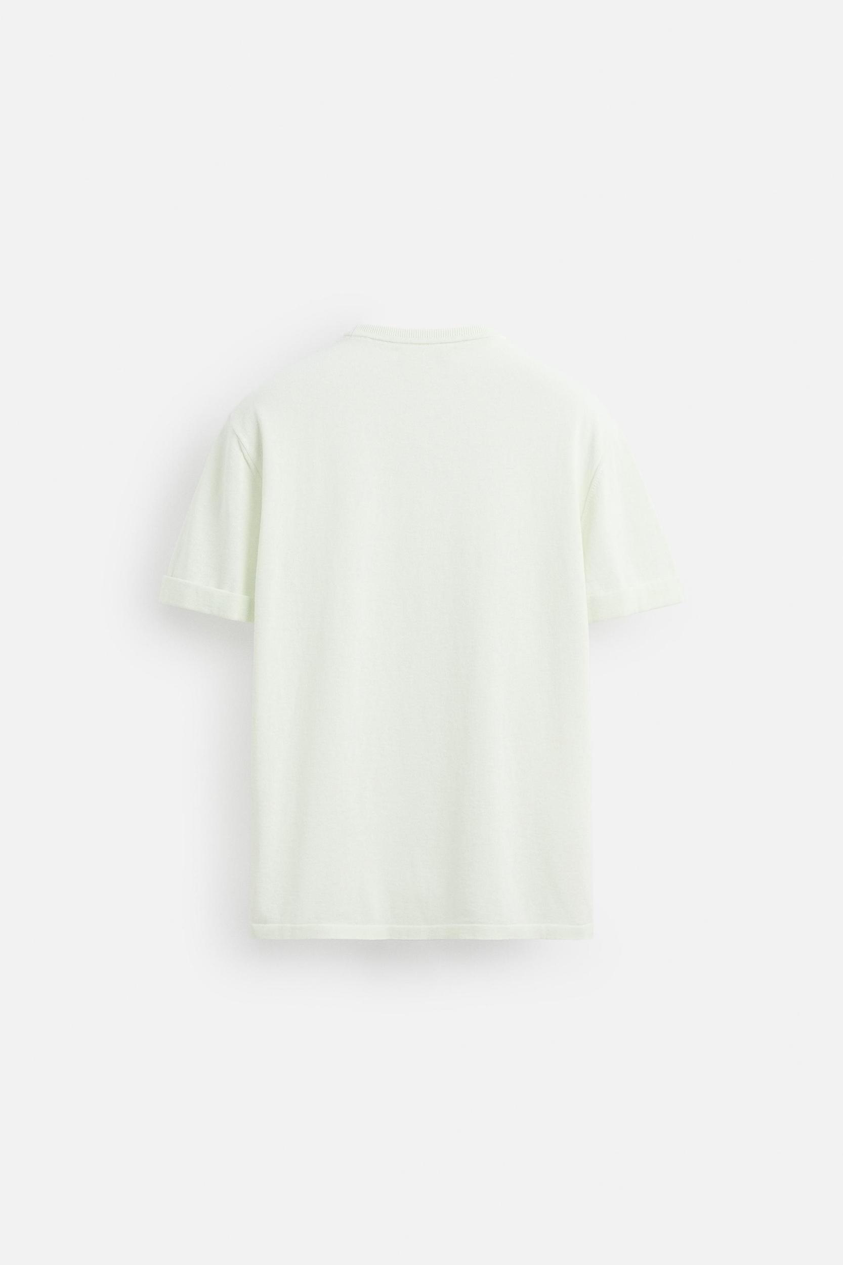 LIGHTWEIGHT KNIT T-SHIRT Product Image