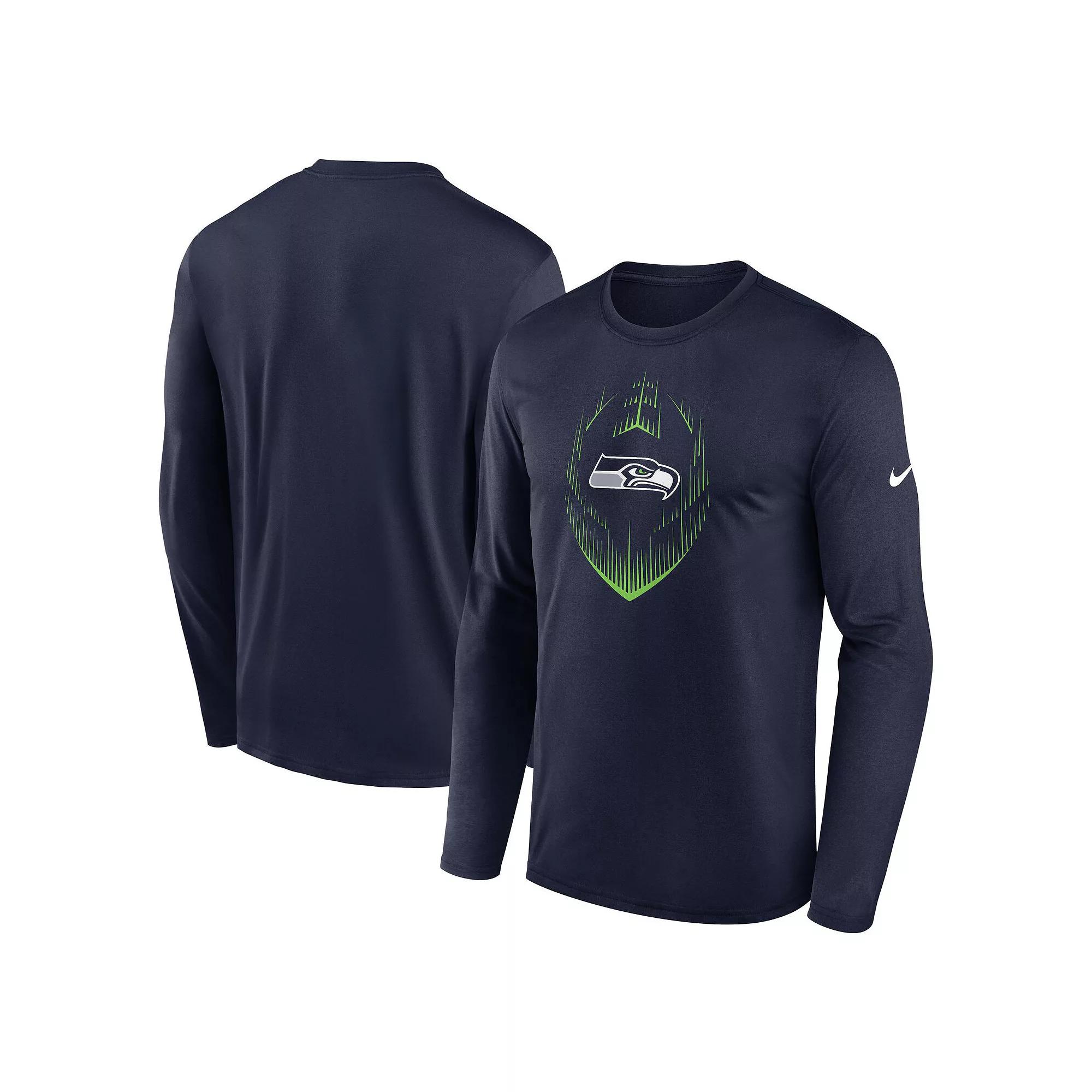 Men's Nike Green New York Jets Legend Icon Long Sleeve T-Shirt,  Product Image