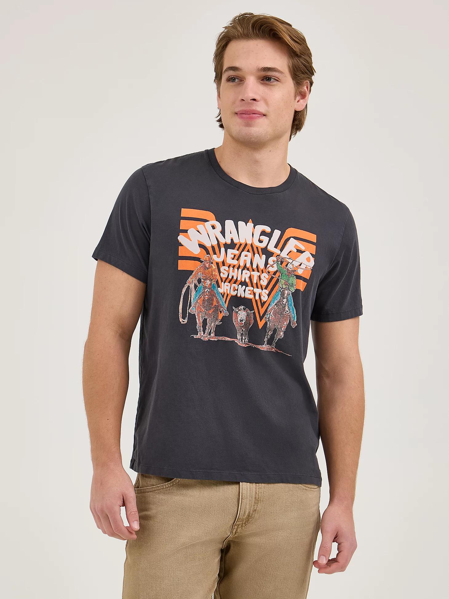 Wrangler x Whataburger Men's Graphic T-Shirt in Faded Product Image