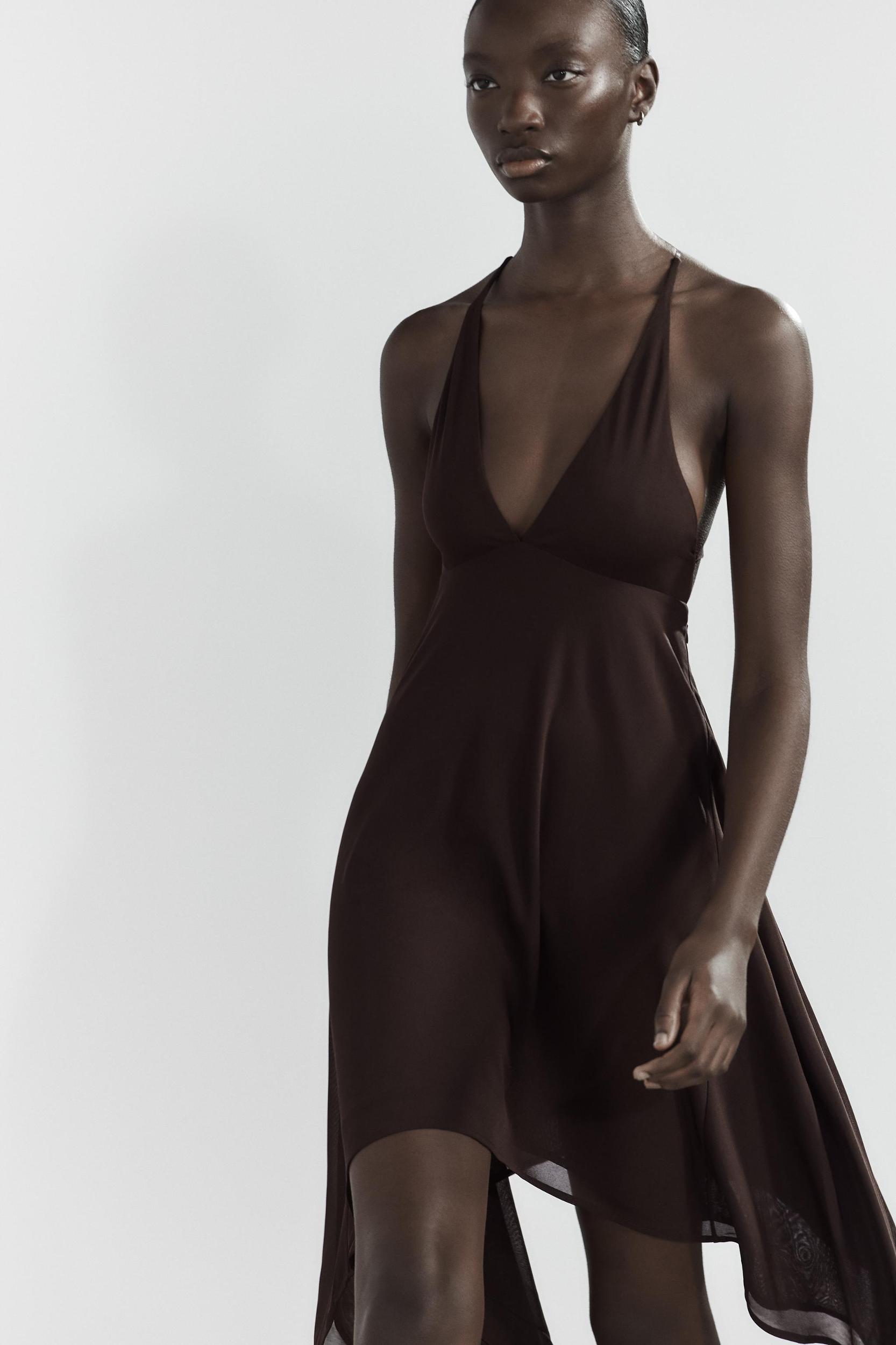 ASYMMETRICAL TULLE DRESS Product Image