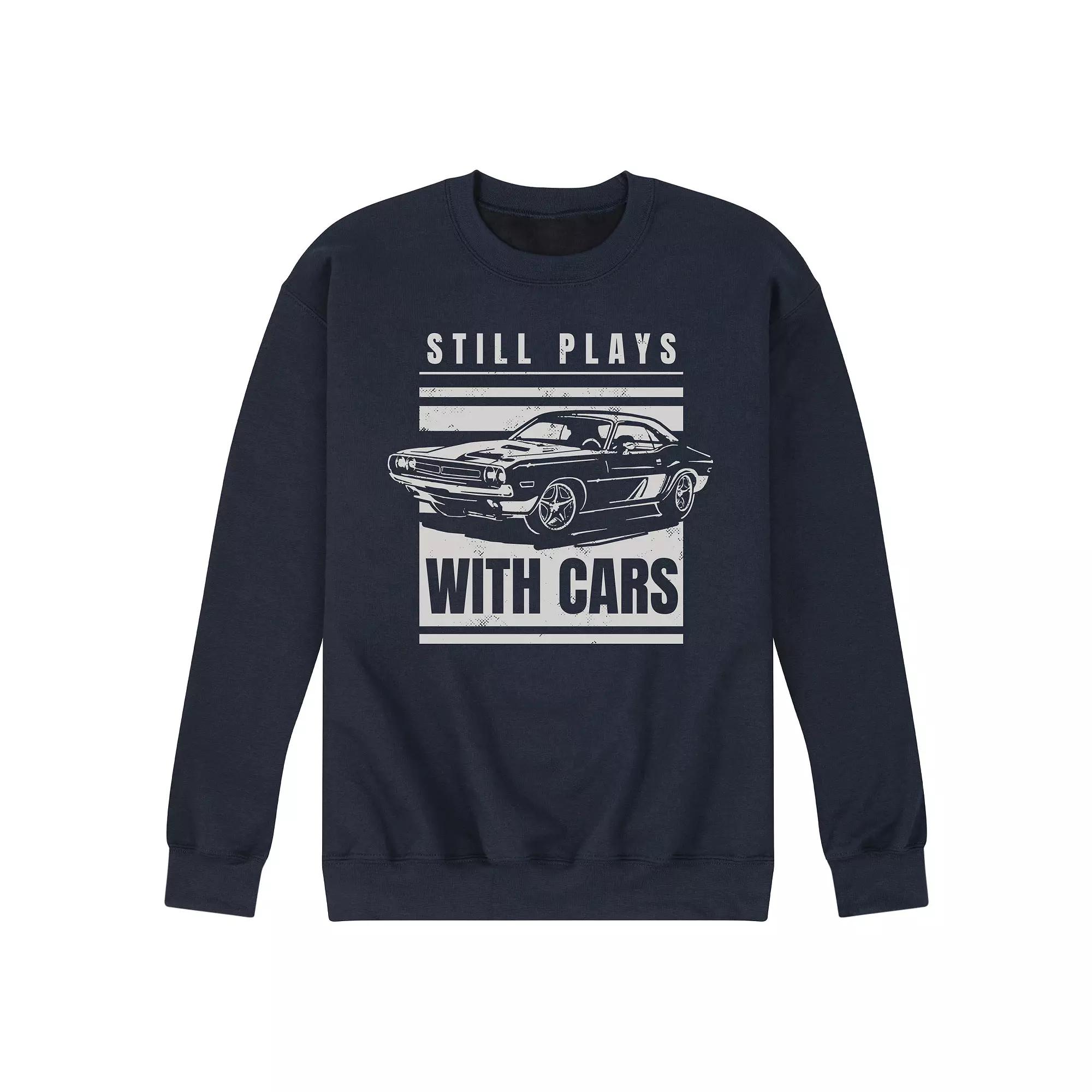 Men's Winnie the Pooh Merry Christmas Characters Graphic Fleece Sweatshirt Product Image