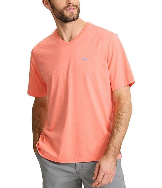 Tommy Bahama Big & Tall New Bali Skyline Short Sleeve V-Neck T-Shirt Product Image