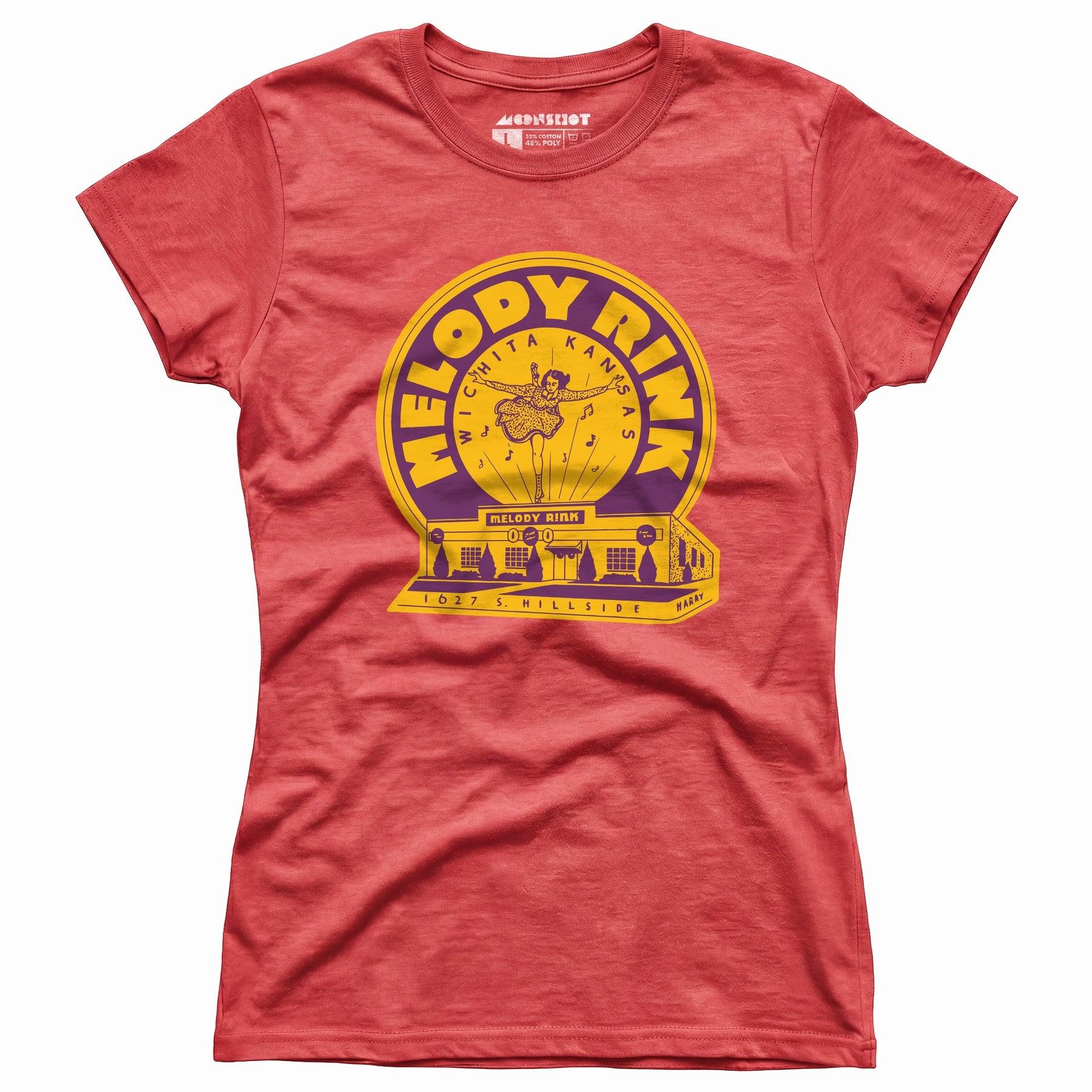Melody Rink - Witchita, KS - Vintage Roller Rink - Women's T-Shirt Female Product Image