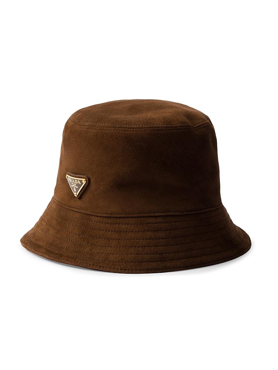 Womens Suede Bucket Hat Product Image