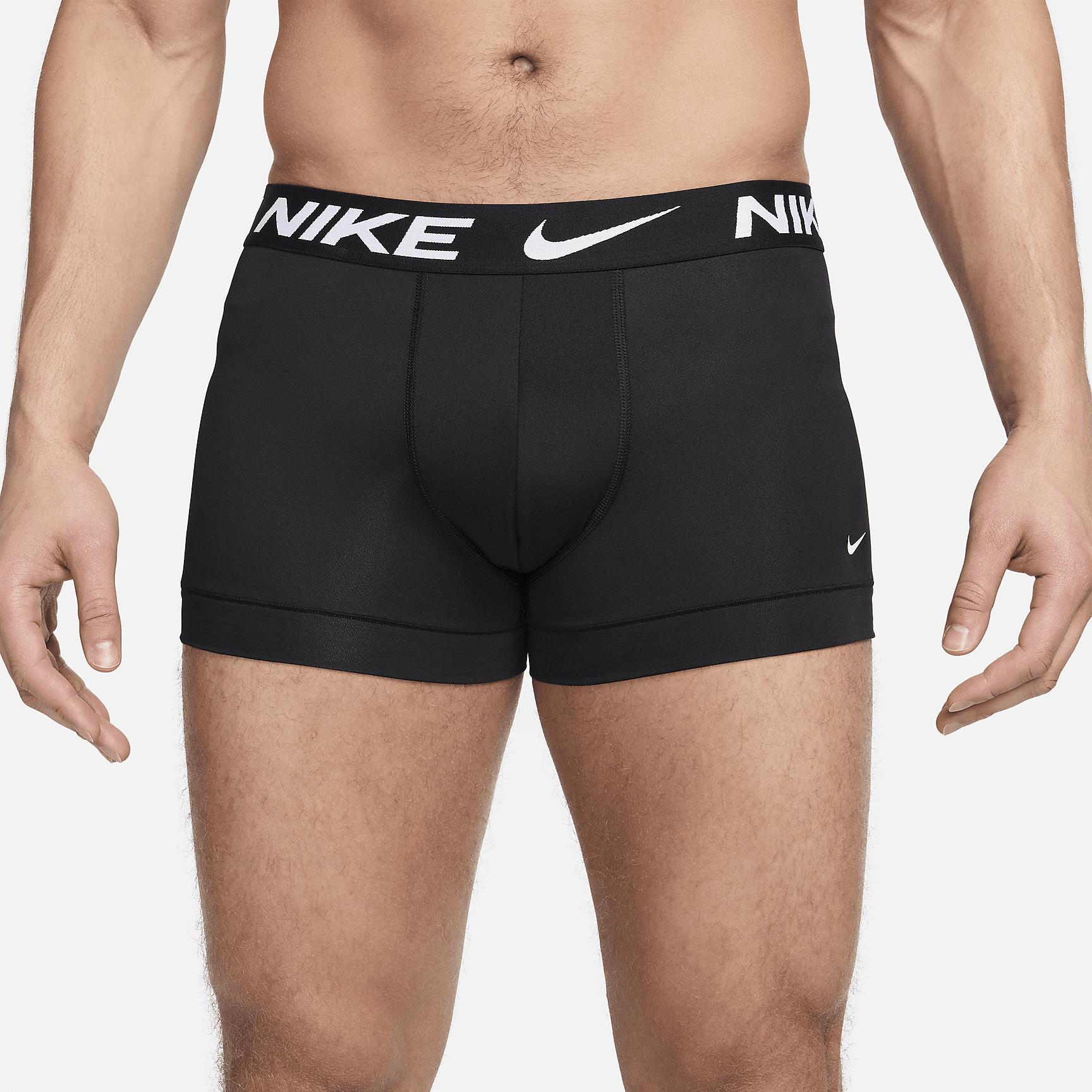 Men's Nike 3-Pack Dri-FIT Essential Microfiber Trunks,  Product Image