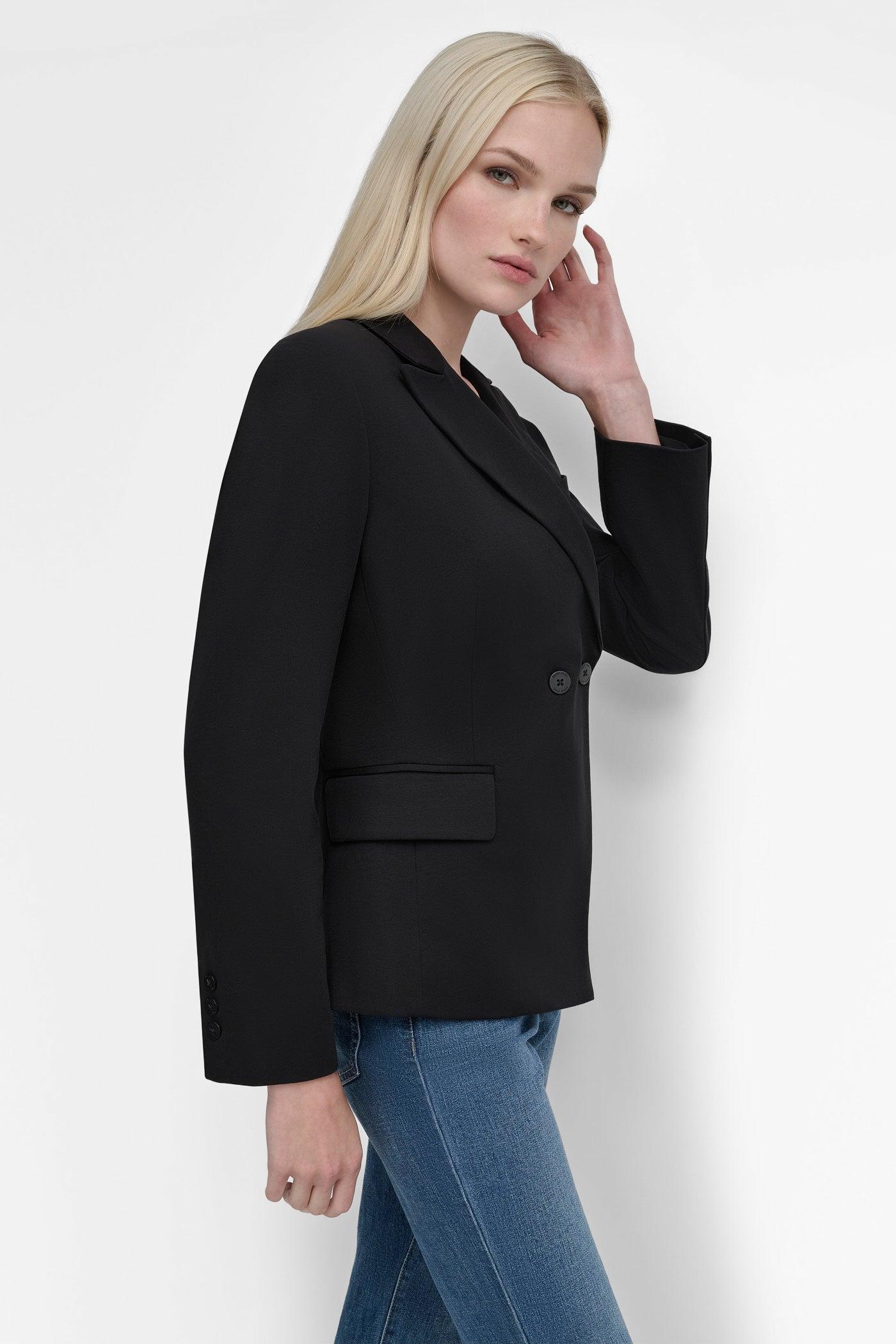 SINGLE BREASTED FITTED BLAZER Product Image