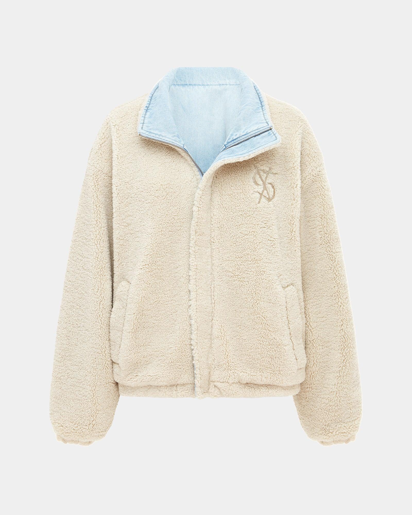 REVERSIBLE PUFFER JACKET DRIFT / TAN Female Product Image