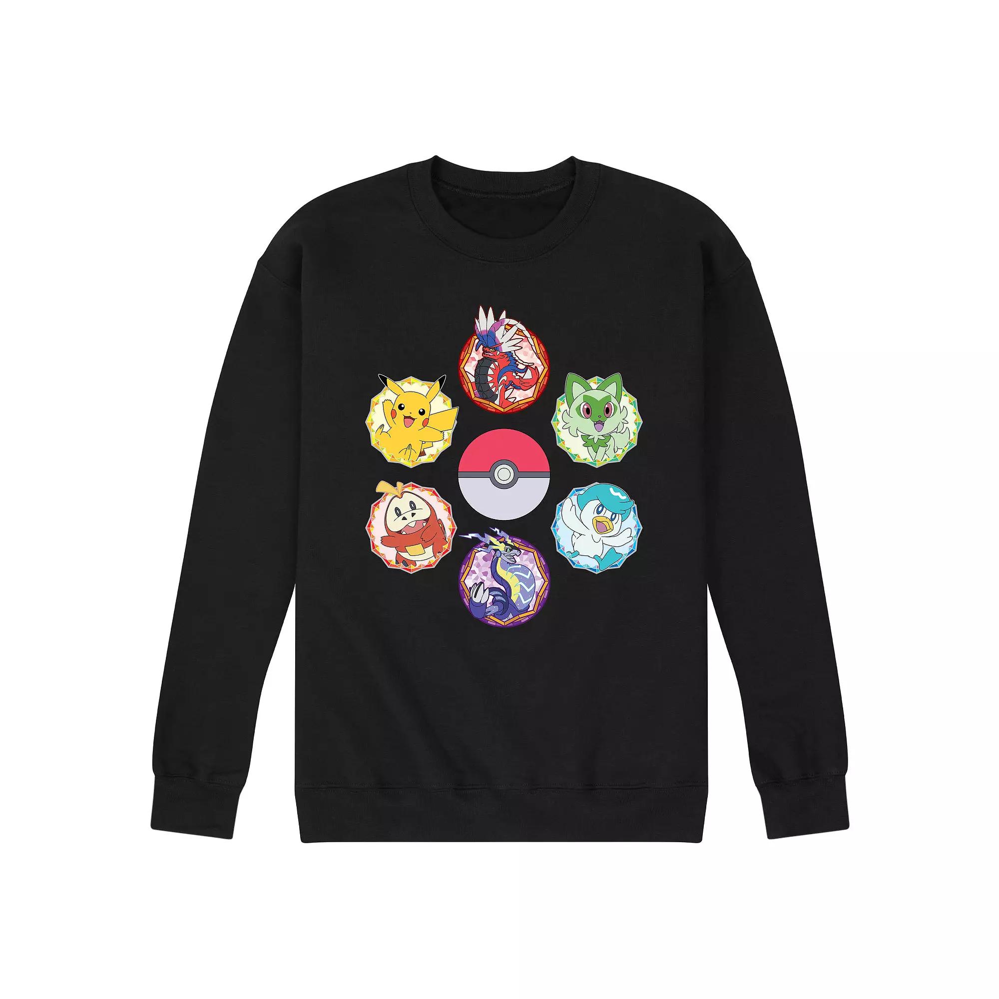 Men's Pokemon Sparkle Badges Fleece,  Product Image
