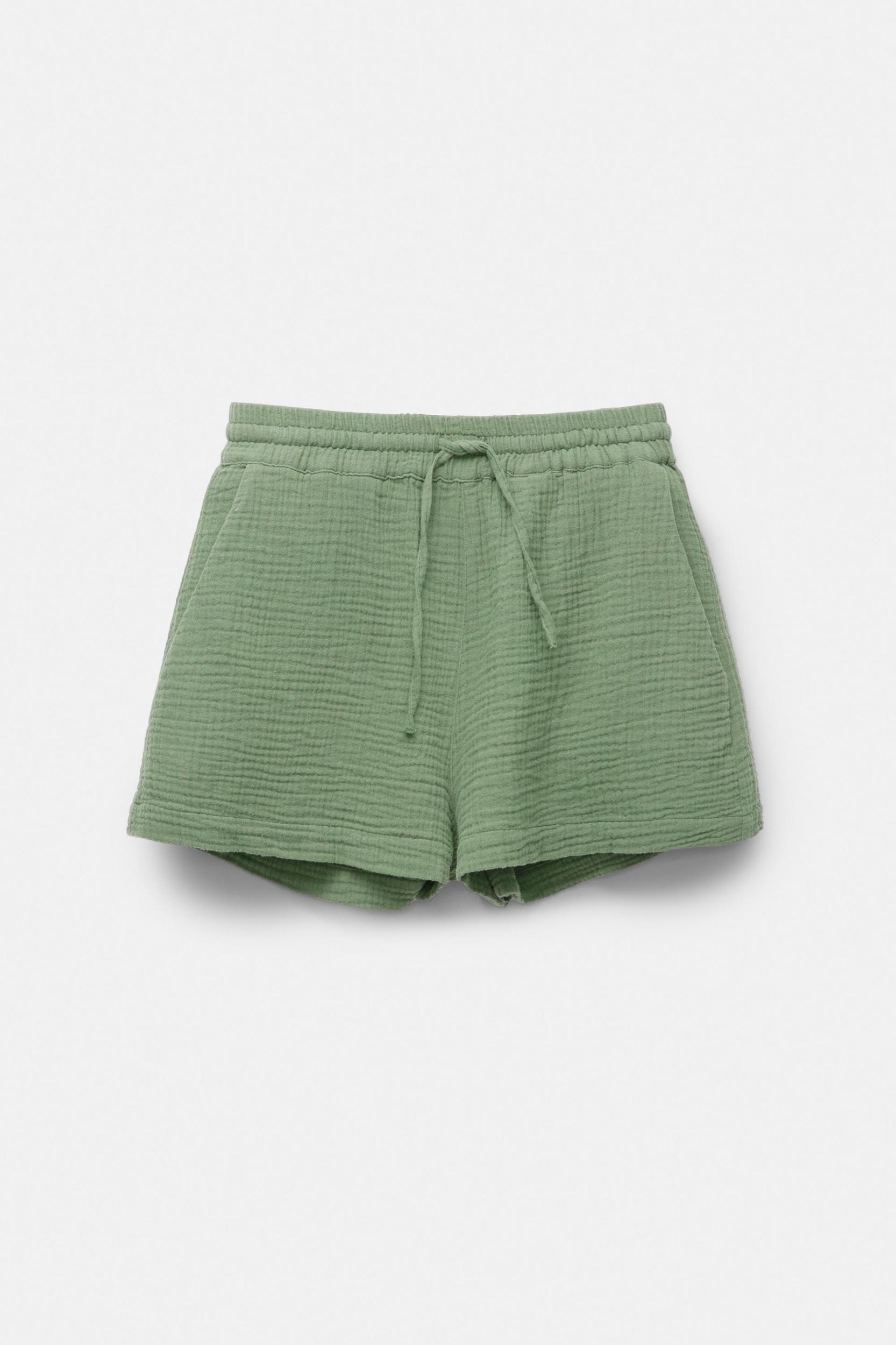 Textured oversize shorts Product Image