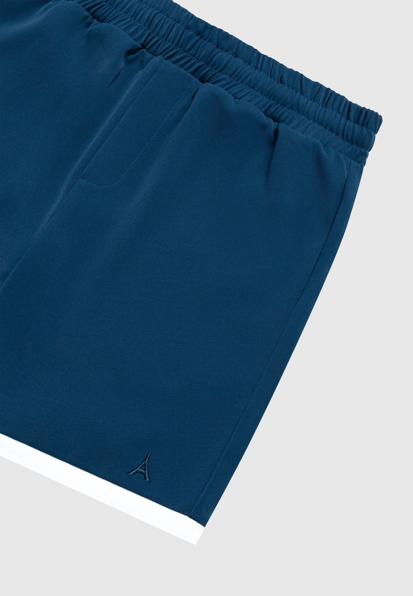 Colour Block Shorts - Navy/Cream Male Product Image