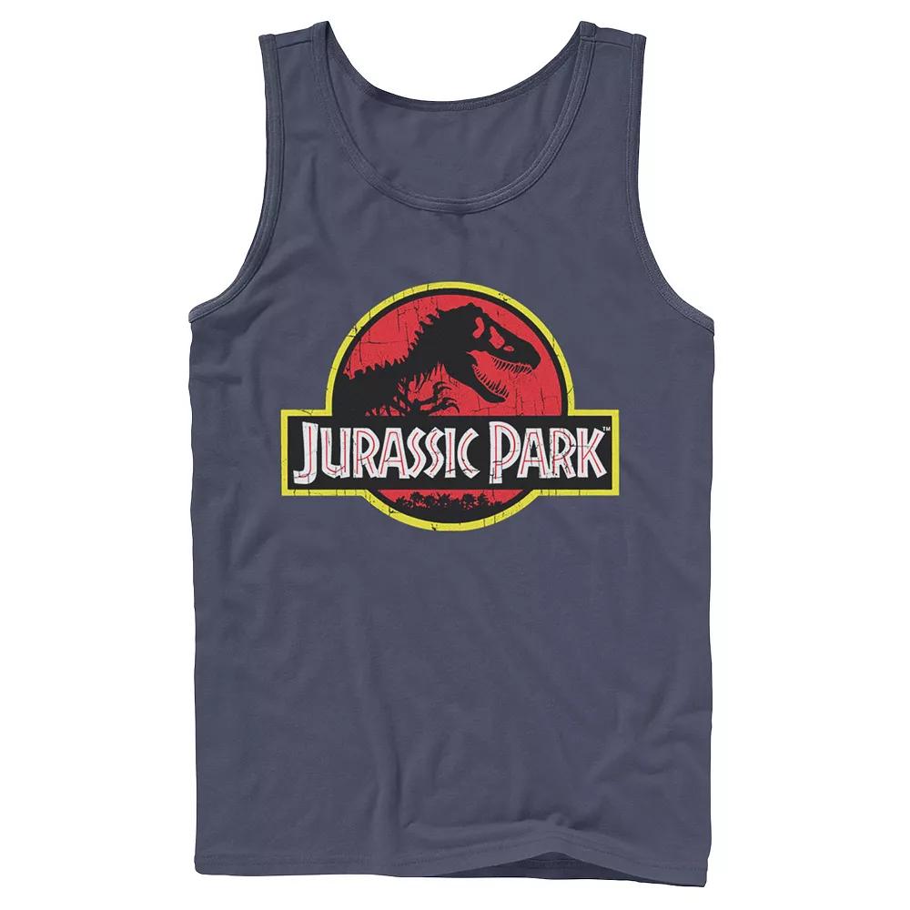 Men's Jurassic Park Classic Original Logo Tank Top,  Product Image