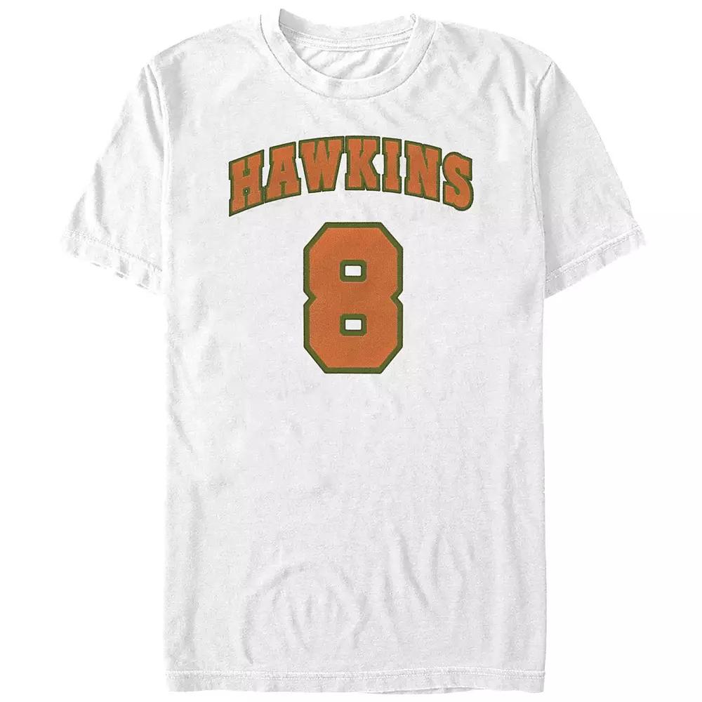 Big & Tall Stranger Things Hawkins 8 Graphic Tee, Men's,  Product Image