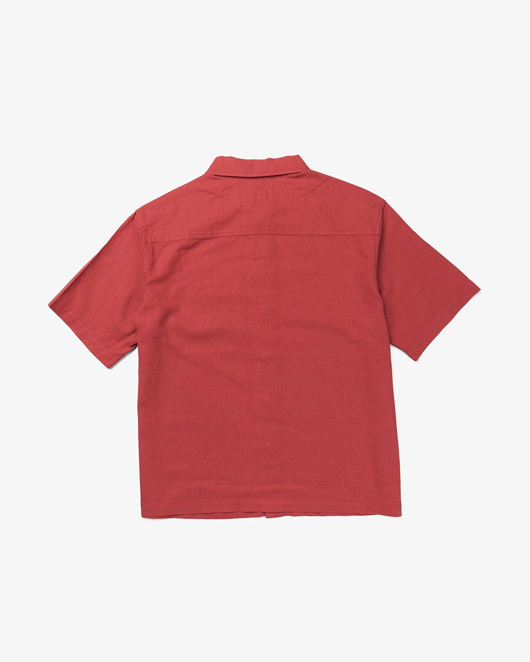Onnie Short Sleeve Shirt - Cranberry Product Image