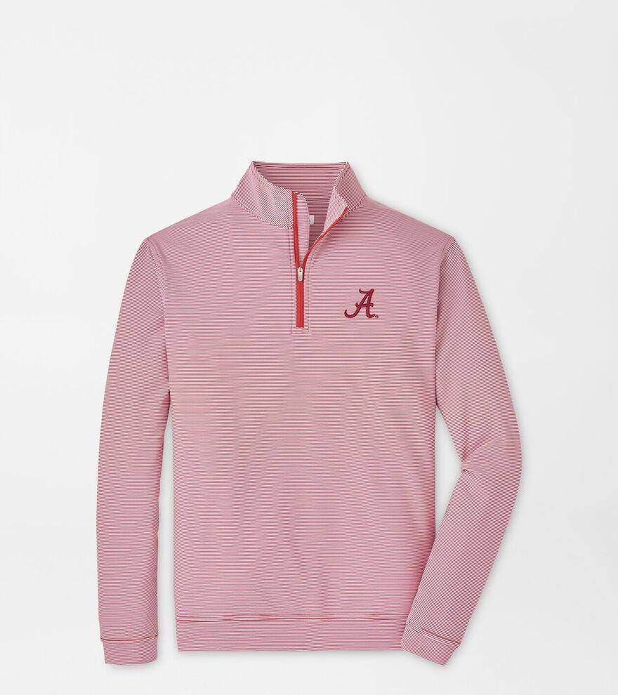 Arkansas Perth Sugar Stripe Performance Quarter-Zip Product Image