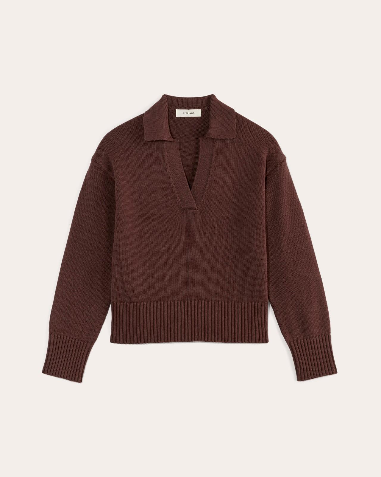 The Boxy Polo in Everyday Cotton Product Image