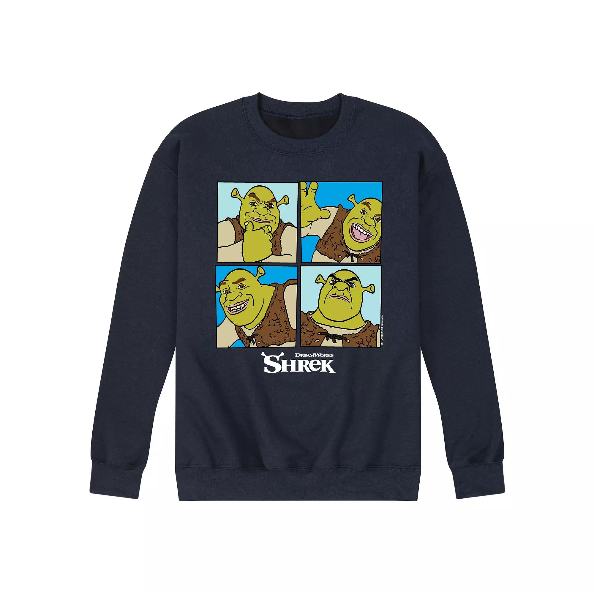 Men's Shrek Grid Sweatshirt,  Product Image