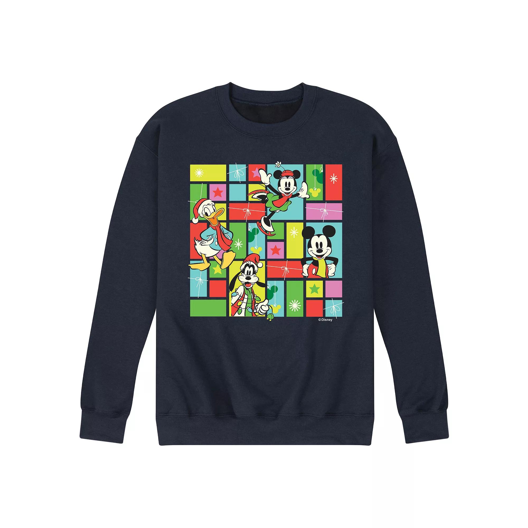 Disney's Men's Christmas Grid Fleece,  Product Image