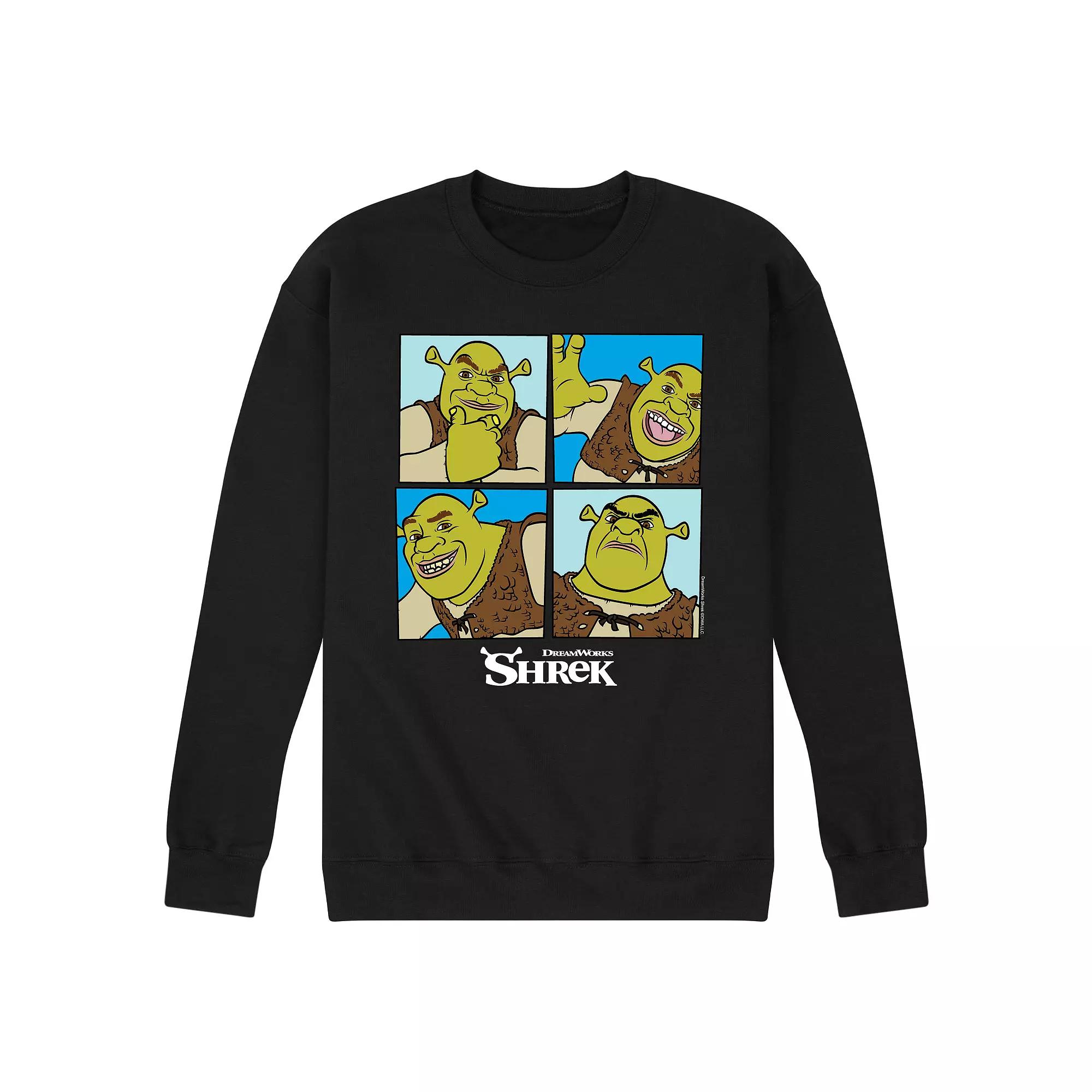 Men's Shrek Grid Sweatshirt,  Product Image