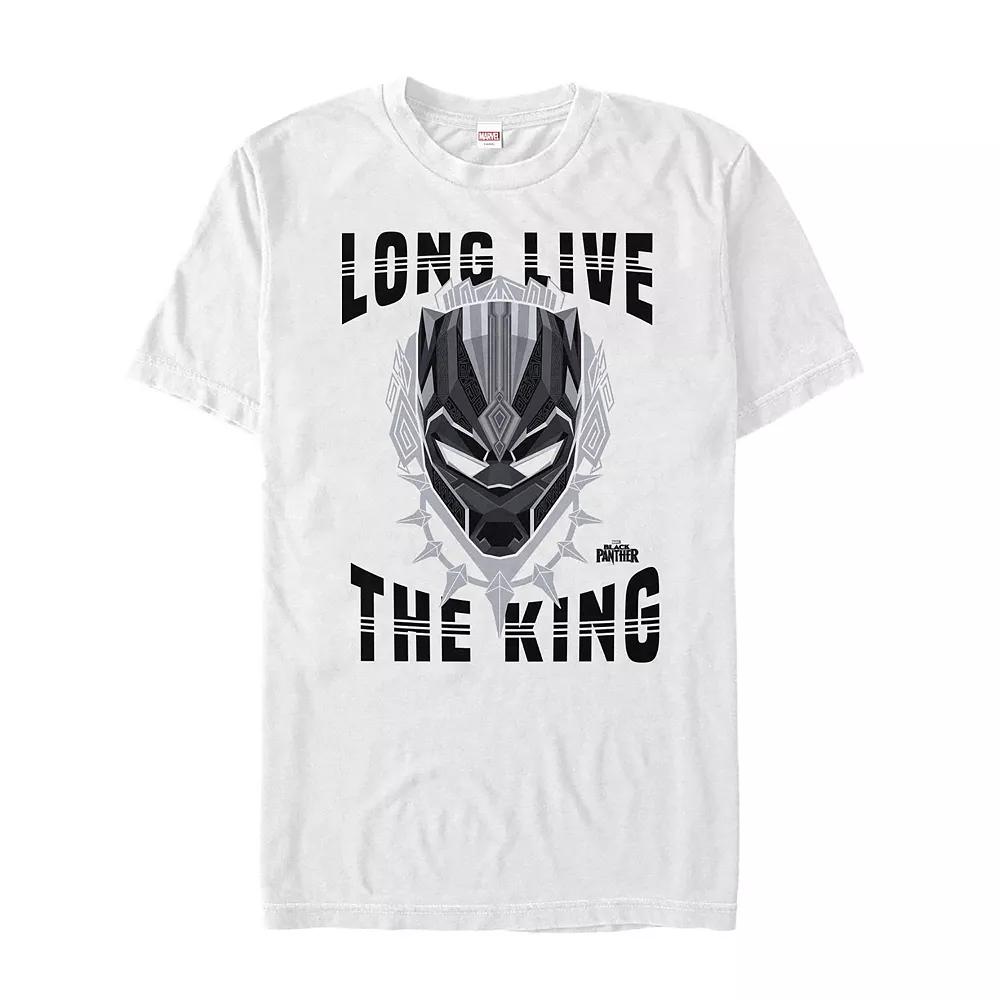 Men's Marvel Black Panther Long Live the King Graphic Tee,  Product Image