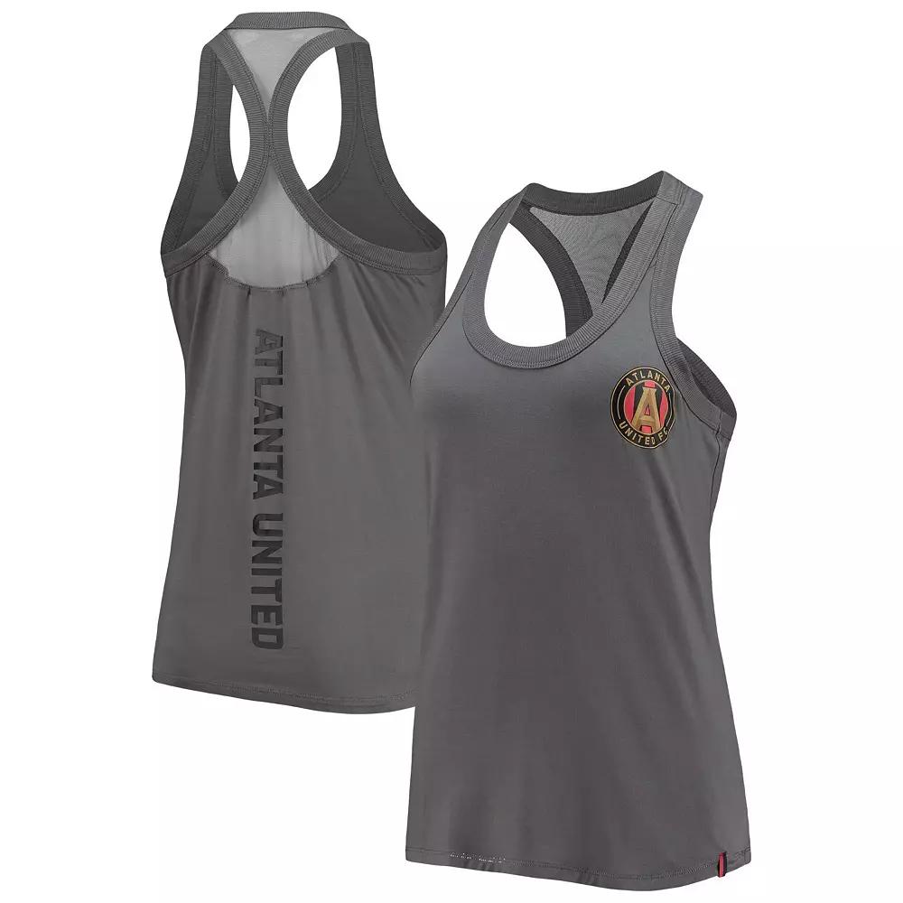 Women's The Wild Collective Gray Atlanta United FC Athleisure Tank Top, Size: Medium, Atu Grey Product Image