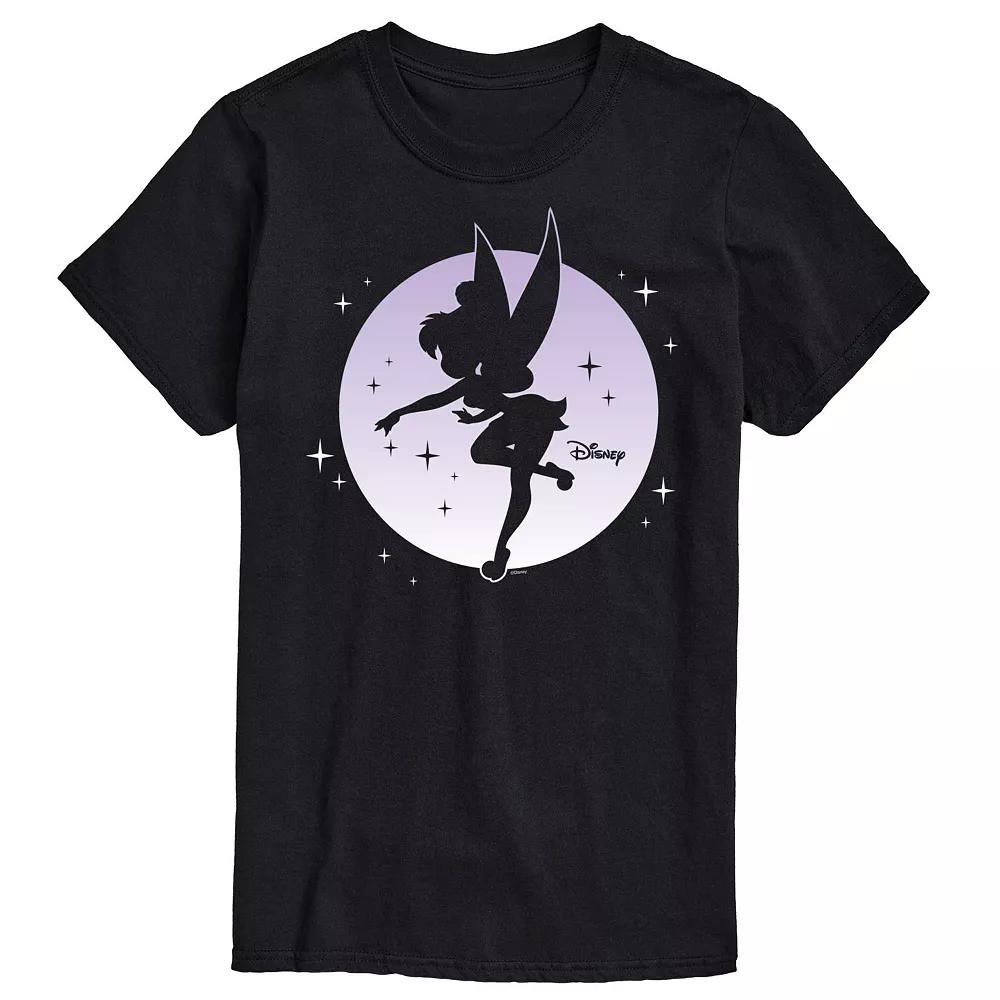 Disney's Tinker Bell Big & Tall Tink Moon Graphic Tee, Men's,  Product Image